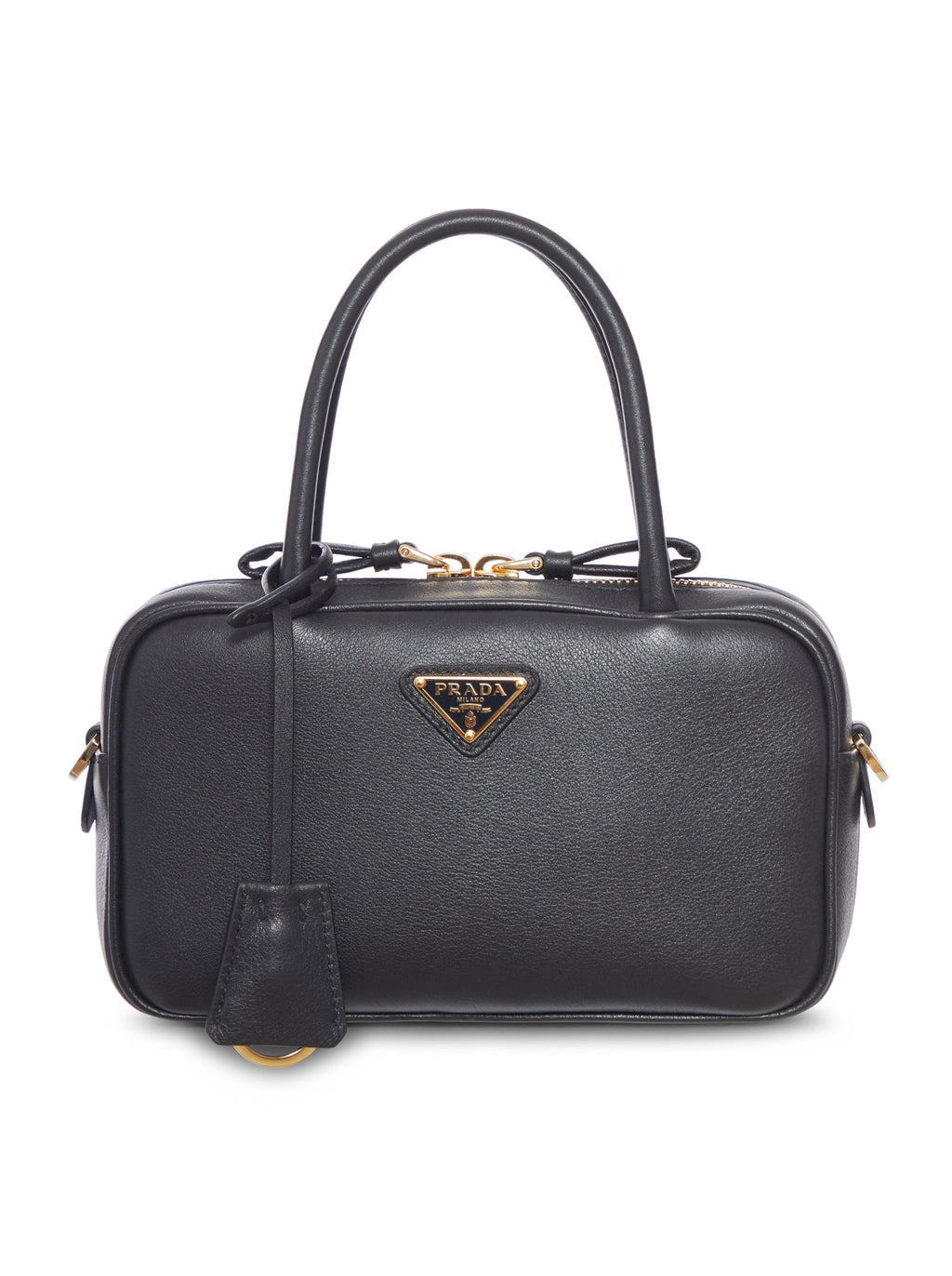 Saffiano Leather Handbag Prada оригінал – Купити в Україні – боковий вид