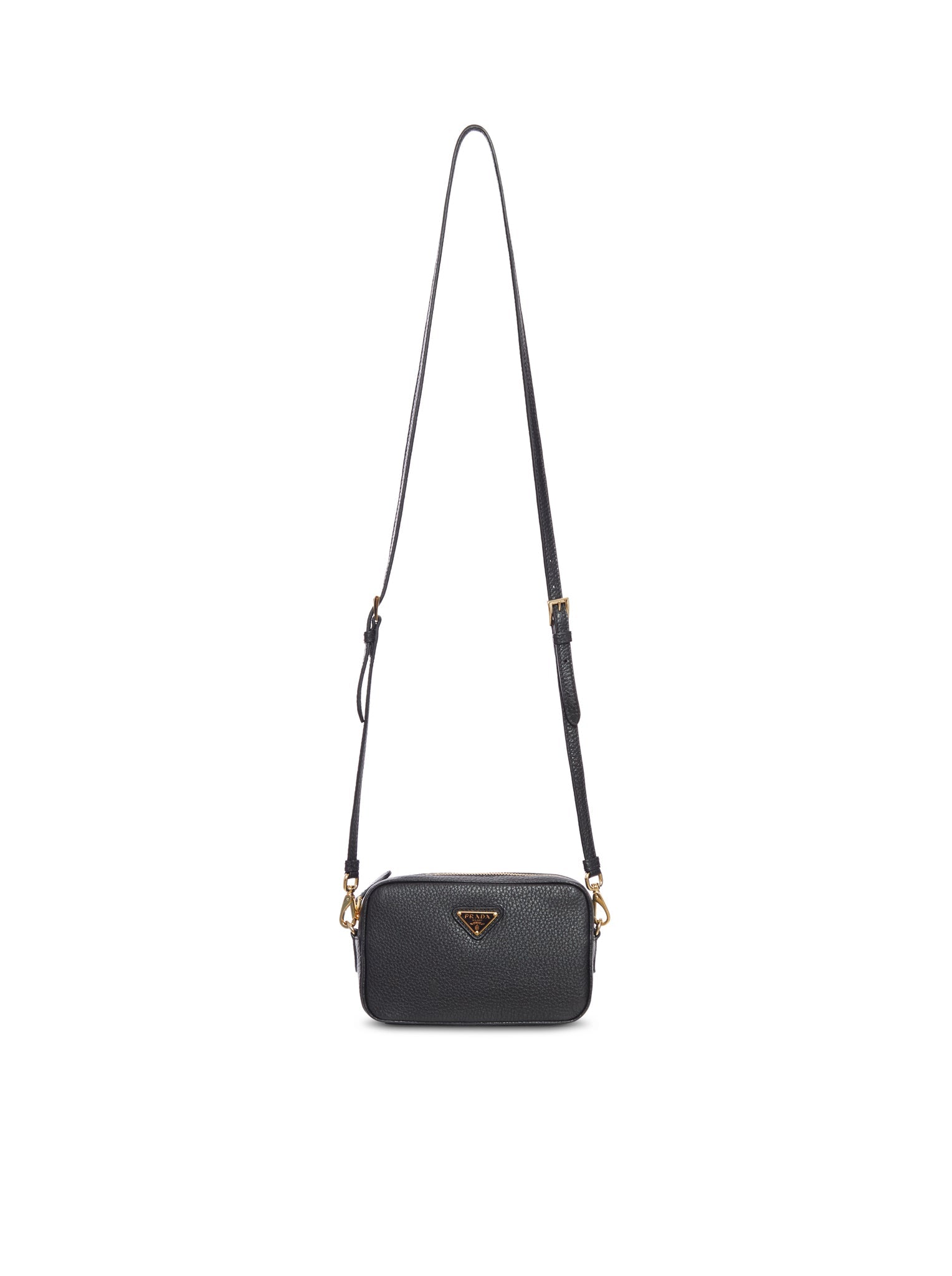 Mini Leather Shoulder Bag Prada оригінал – Купити в Україні – боковий вид