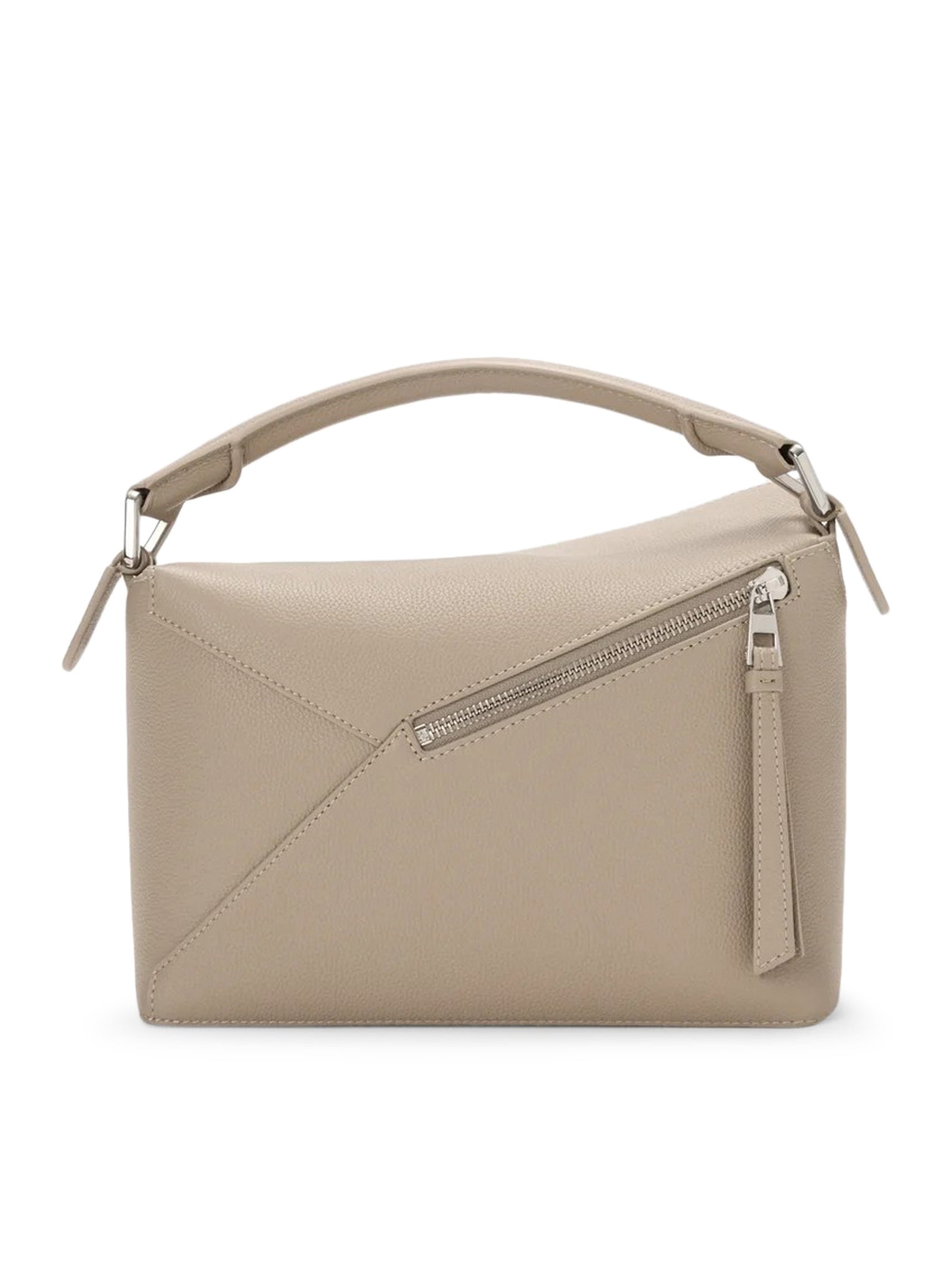 Small Puzzle Edge Bag In Grained Calfskin Loewe – Гарантія оригінальності – детальний вид