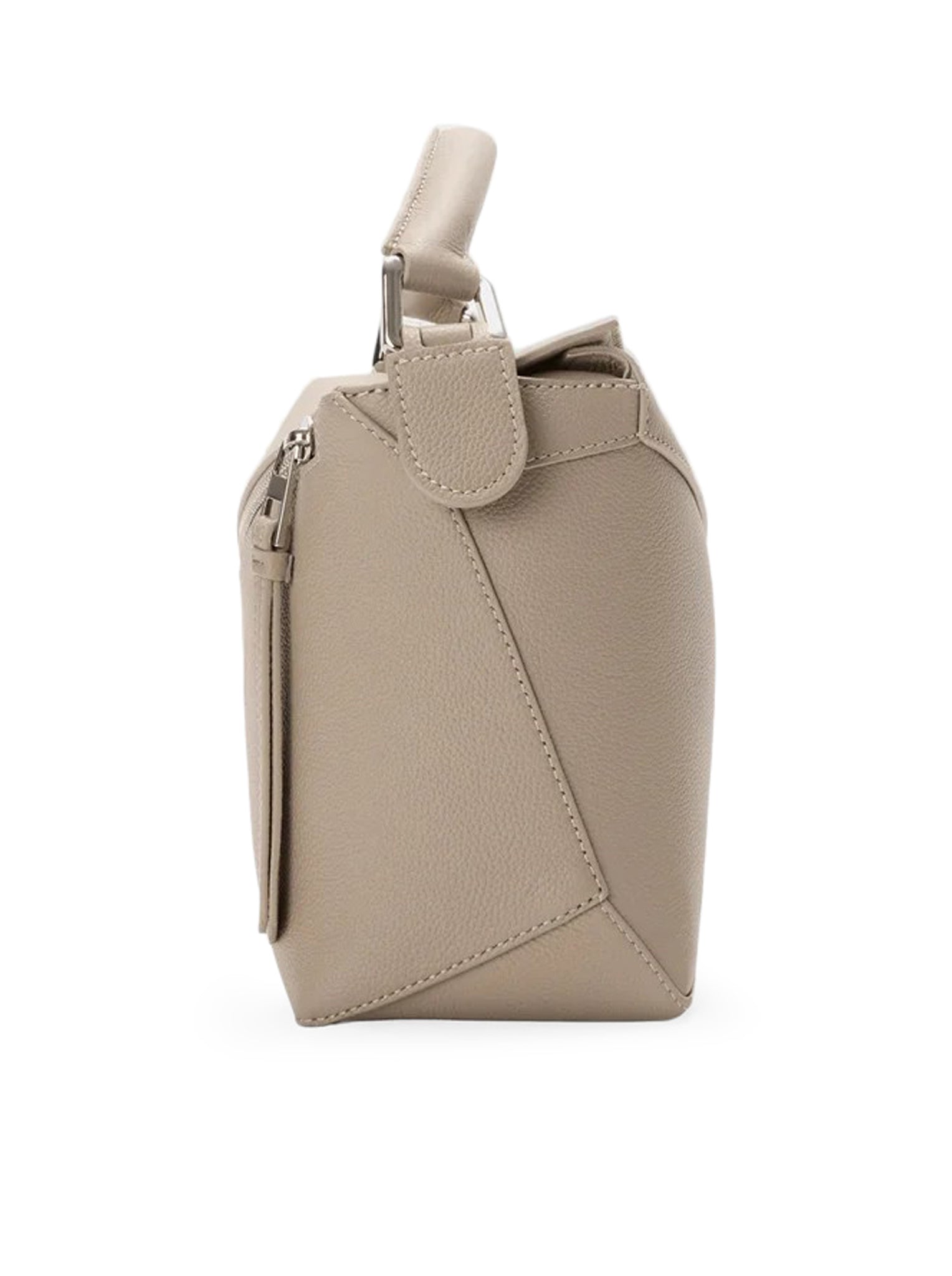 Small Puzzle Edge Bag In Grained Calfskin Loewe – Гарантія оригінальності – збільшений вид