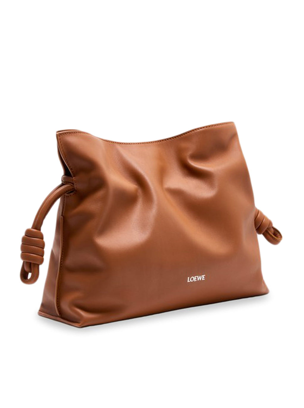 Оригінальна Medium Flamenco Clutch Bag In Calfskin Nappa Loewe – вид ззаду