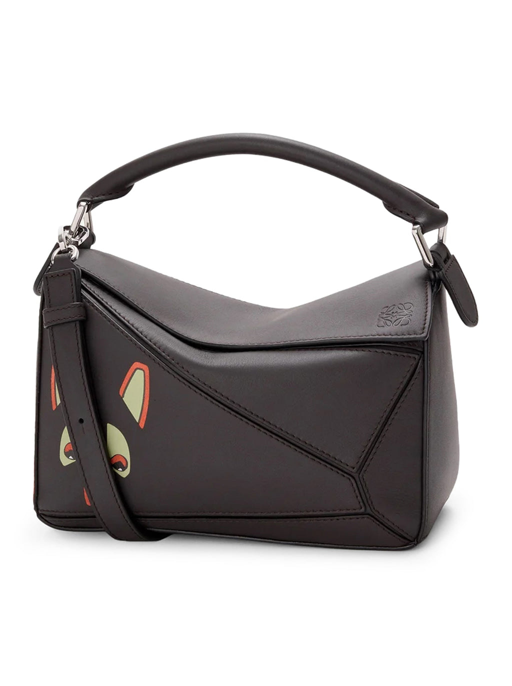 Futurist Cat Small Puzzle Bag In Calfskin Loewe оригінал – Купити в Україні – боковий вид