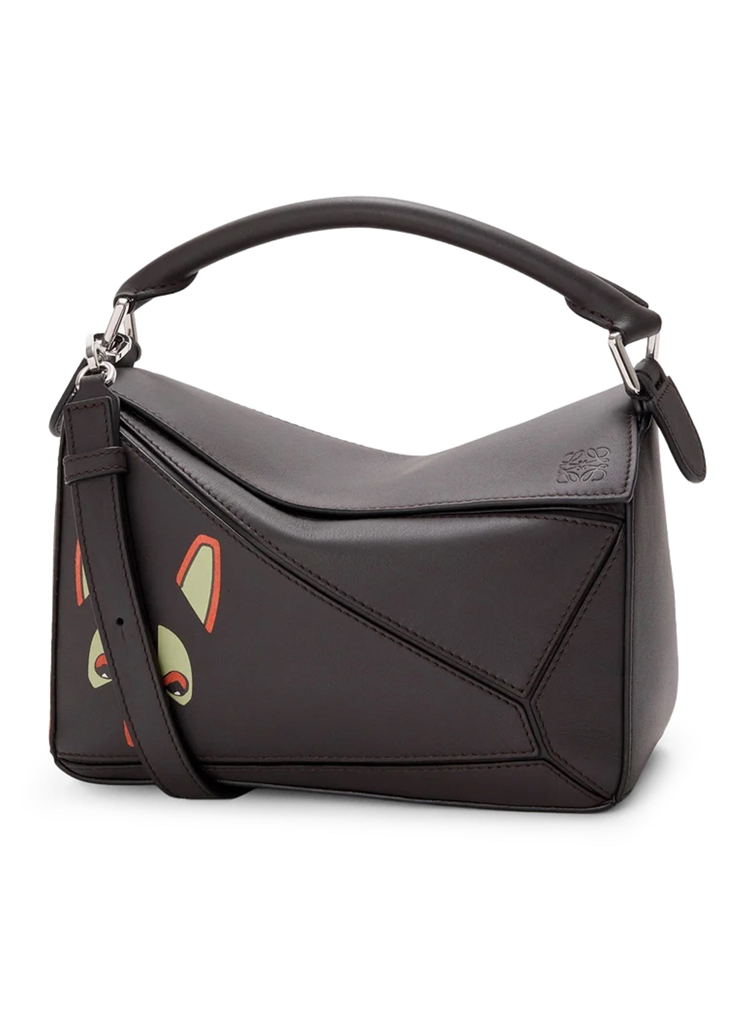 Futurist Cat Small Puzzle Bag In Calfskin Loewe оригінал – Купити в Україні – боковий вид