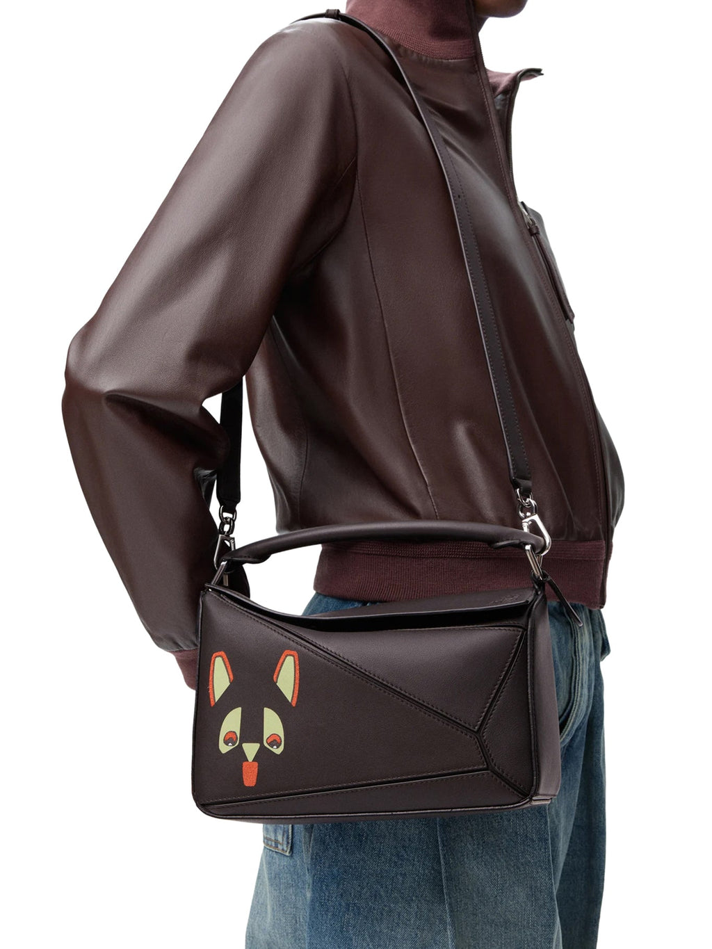 Futurist Cat Small Puzzle Bag In Calfskin Loewe оригінал – Купити в Україні – детальний вид