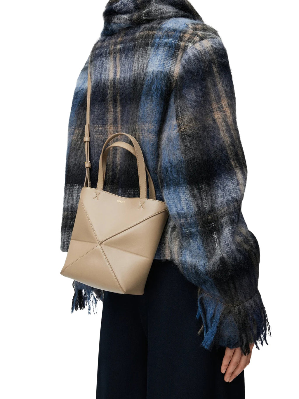 Puzzle Fold Tote Bag In Polished Calfskin Loewe оригінал – Купити в Україні – детальний вид