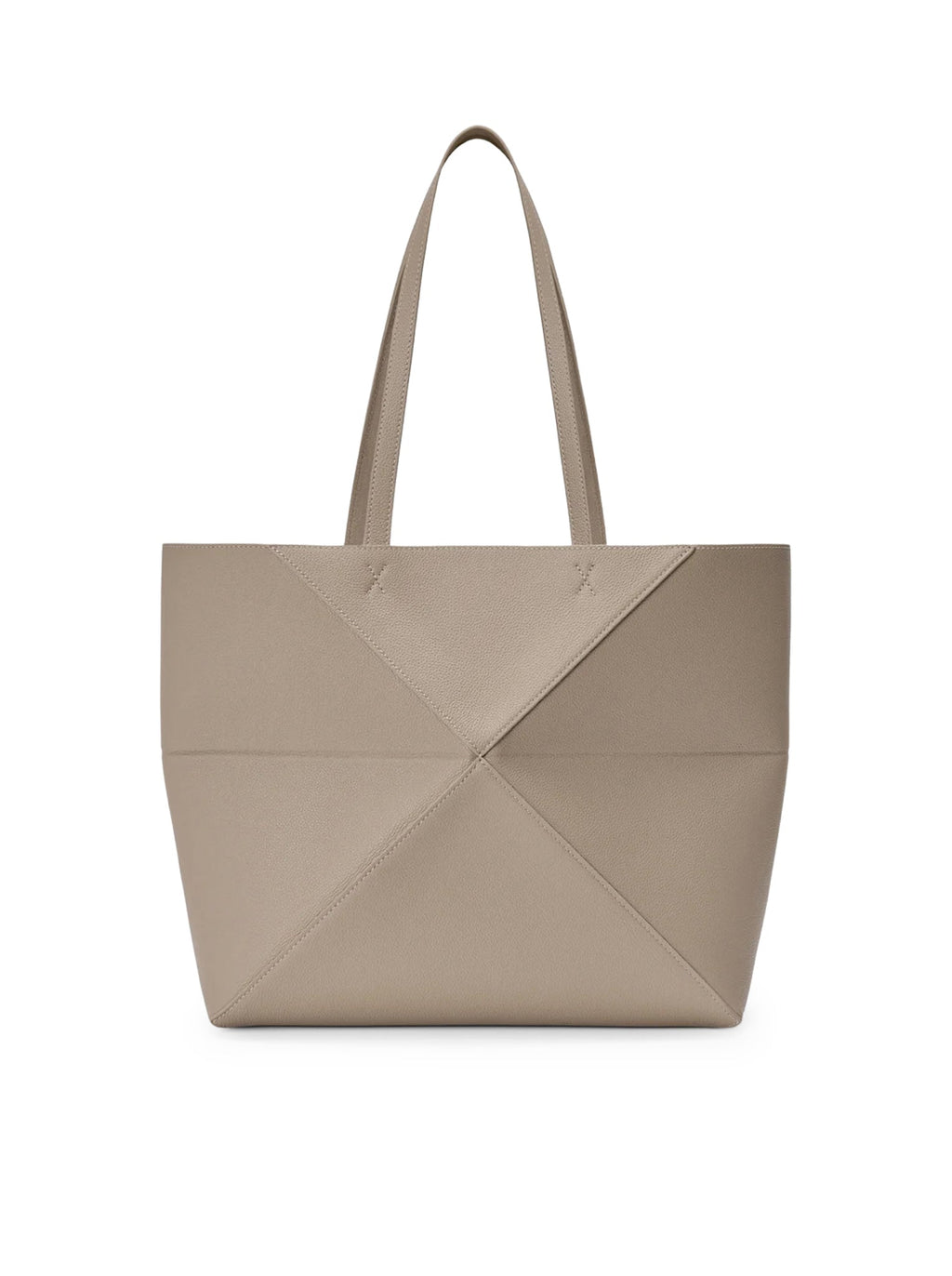 Medium Puzzle Fold Horizontal Tote Bag In Grained Calfskin Loewe – Гарантія оригінальності – збільшений вид