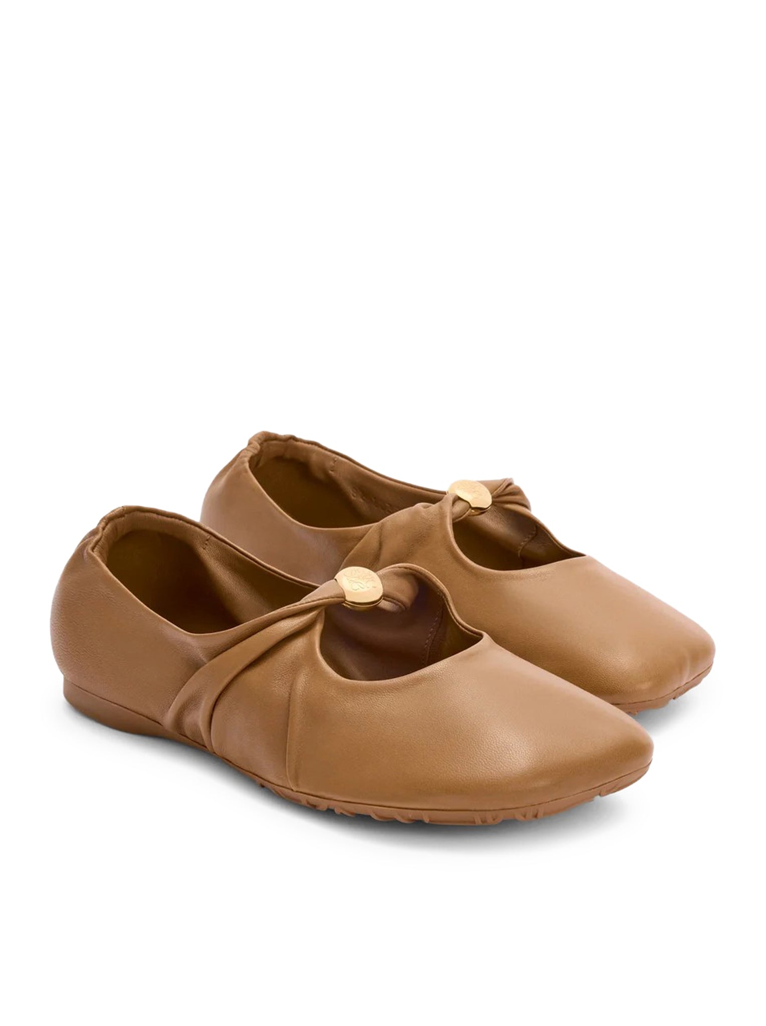 Pebble Ballerinas In Lambskin Nappa Loewe оригінал – Купити в Україні – детальний вид