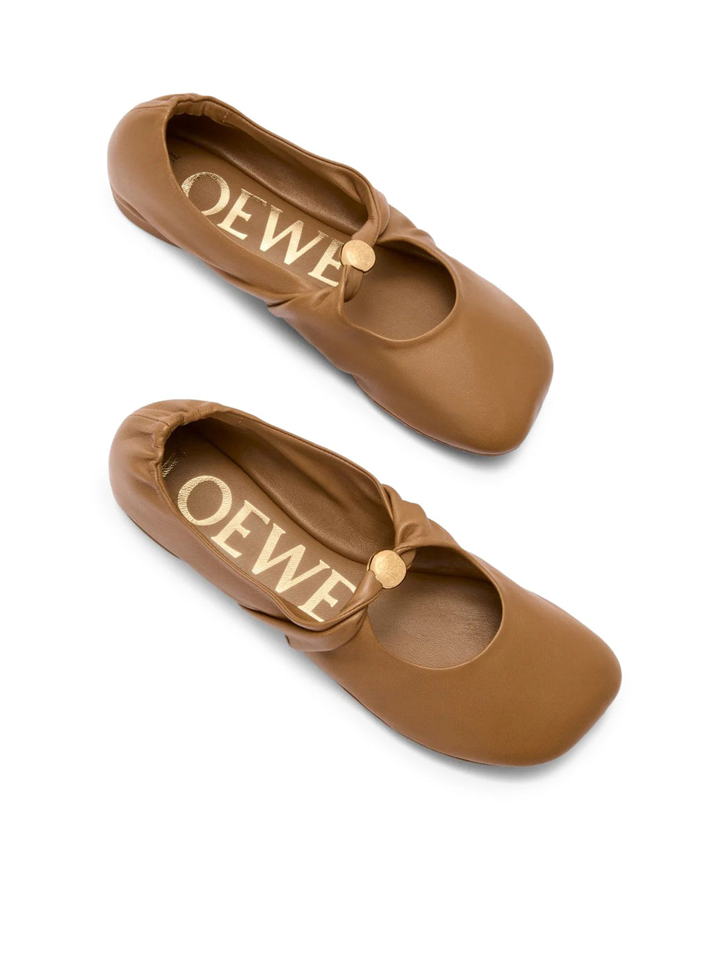 Pebble Ballerinas In Lambskin Nappa Loewe оригінал – Купити в Україні – збільшений вид