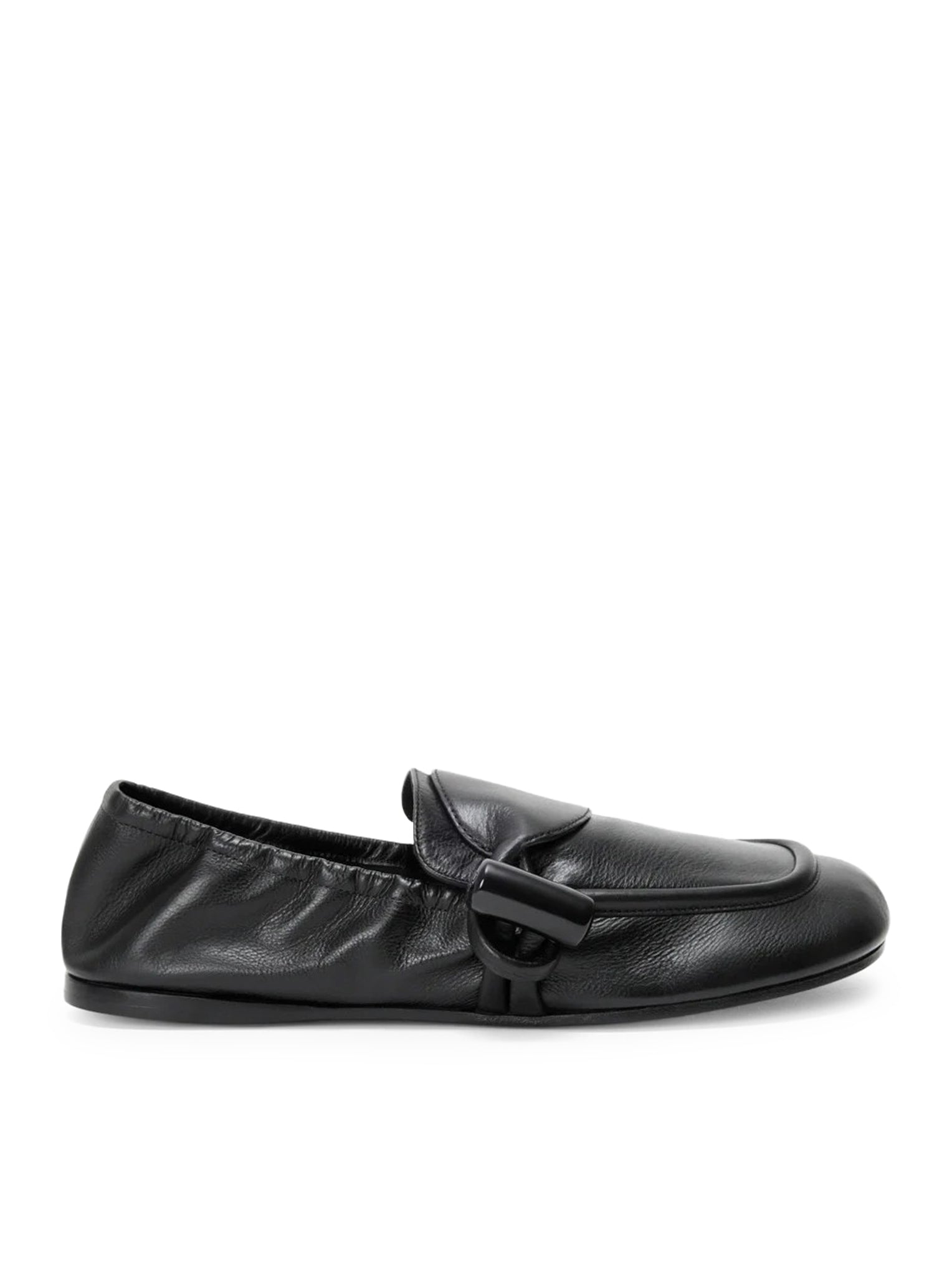 Toggle Moccasin In Smooth And Polished Calfskin Loewe – Гарантія оригінальності – боковий вид