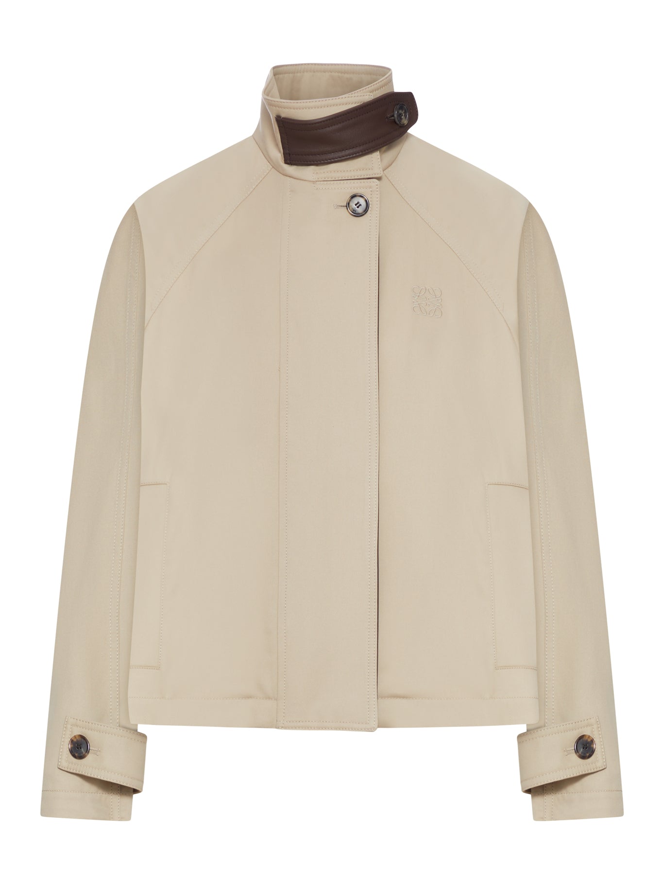 Short Parka In Cotton And Silk Loewe оригінал – Купити в Україні – боковий вид