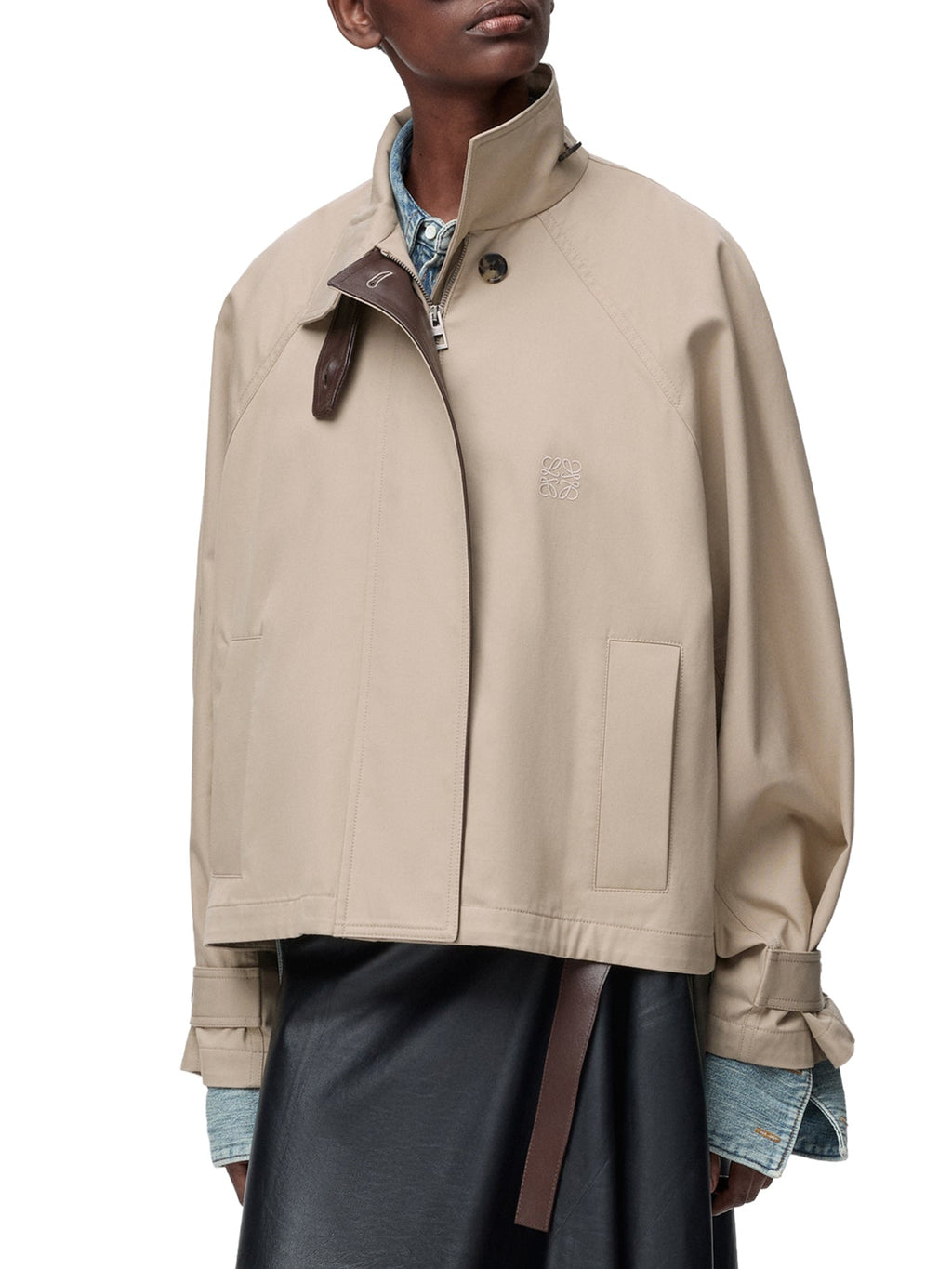 Short Parka In Cotton And Silk Loewe оригінал – Купити в Україні – детальний вид