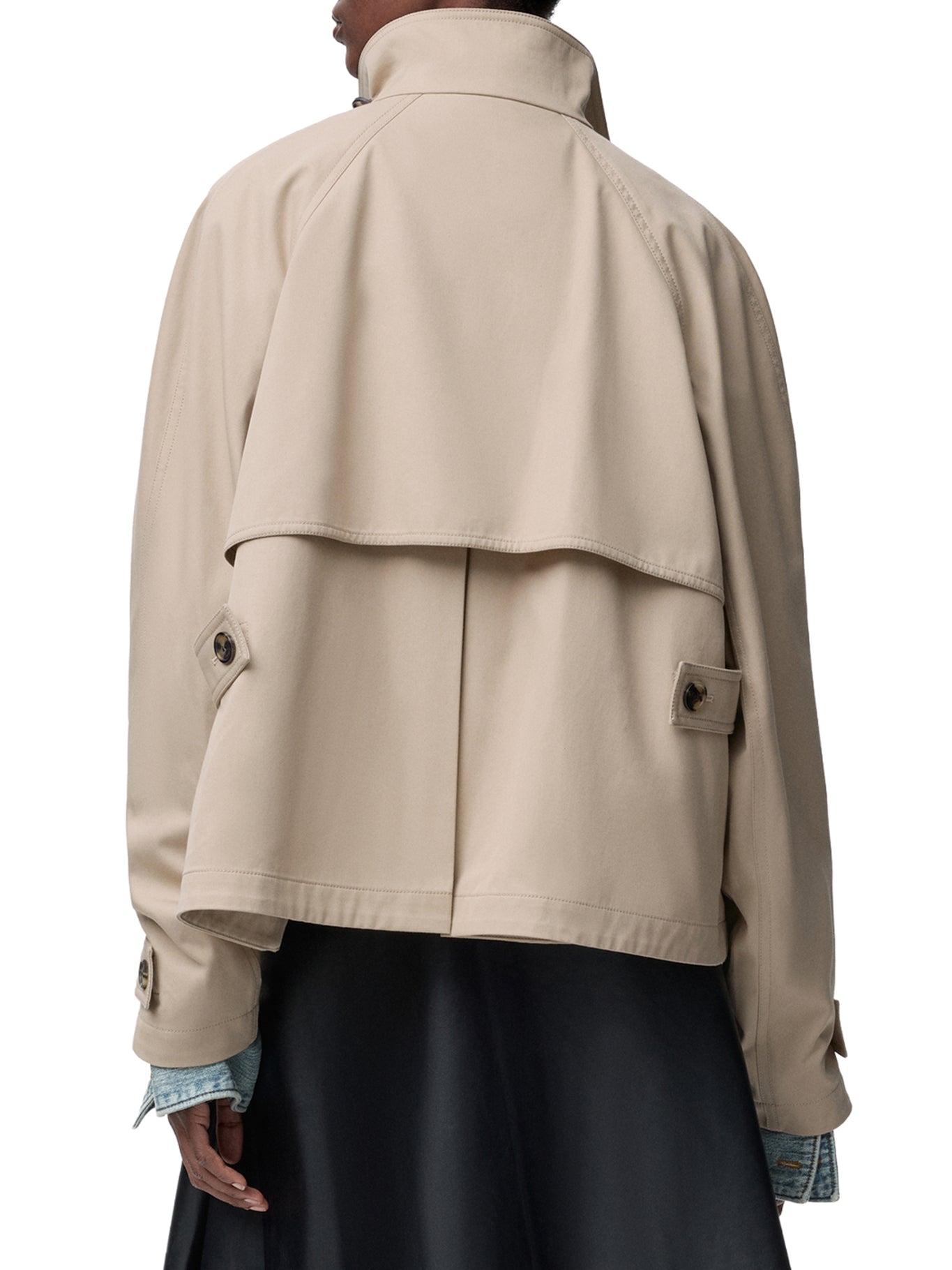 Short Parka In Cotton And Silk Loewe оригінал – Купити в Україні – збільшений вид