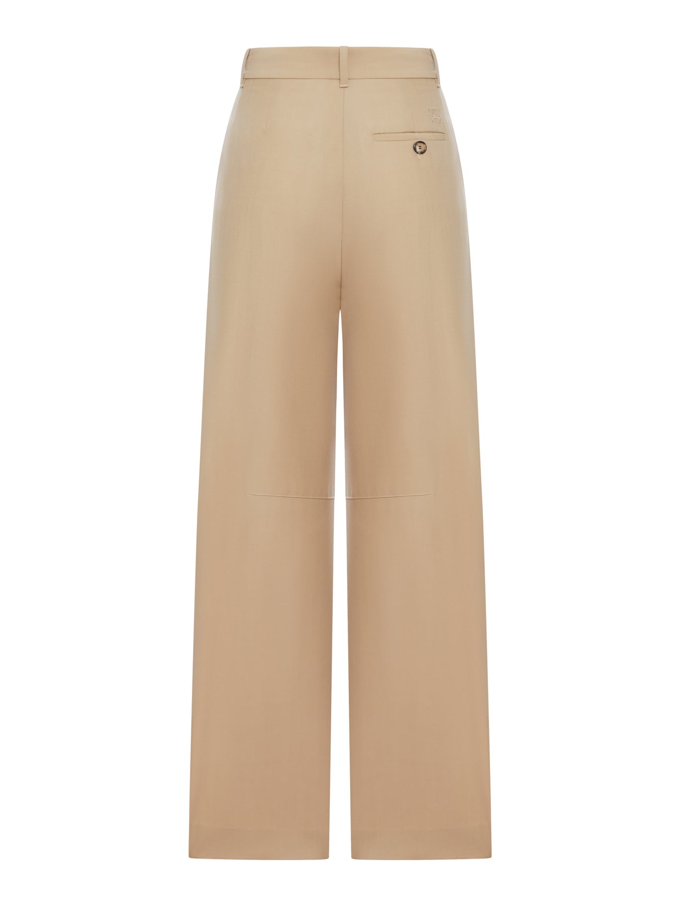 Tailored Barrel Wool Trousers Loewe – Гарантія оригінальності – вид ззаду