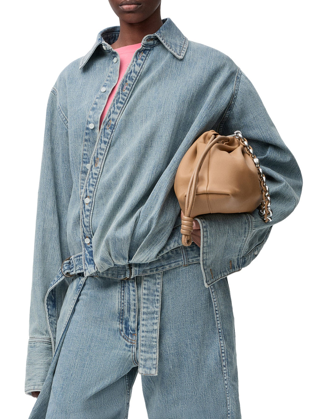 Draped Denim Shirt Loewe оригінал – Купити в Україні – детальний вид