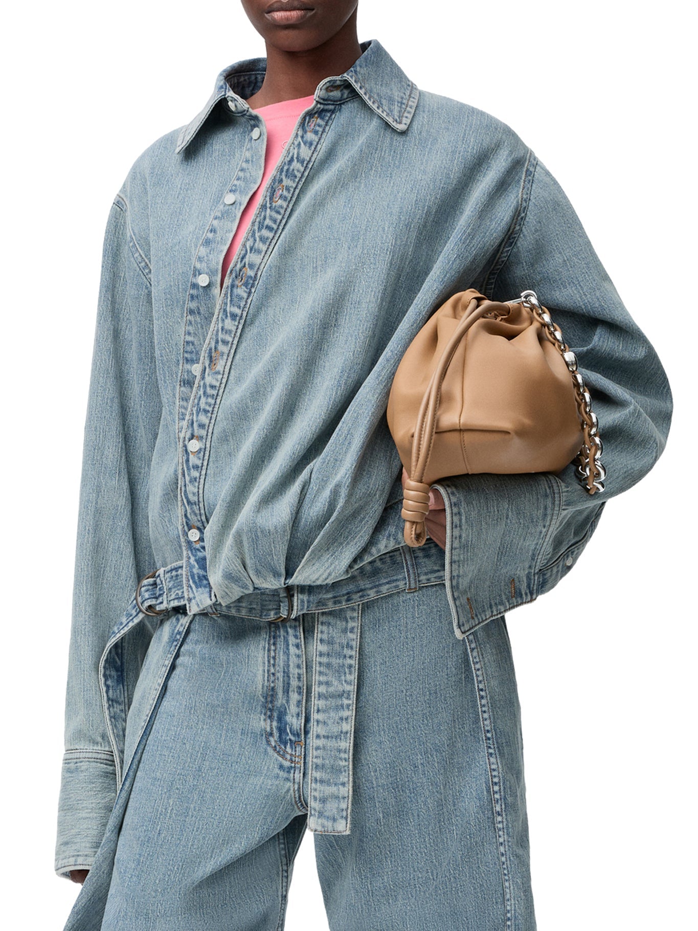 Draped Denim Shirt Loewe оригінал – Купити в Україні – детальний вид