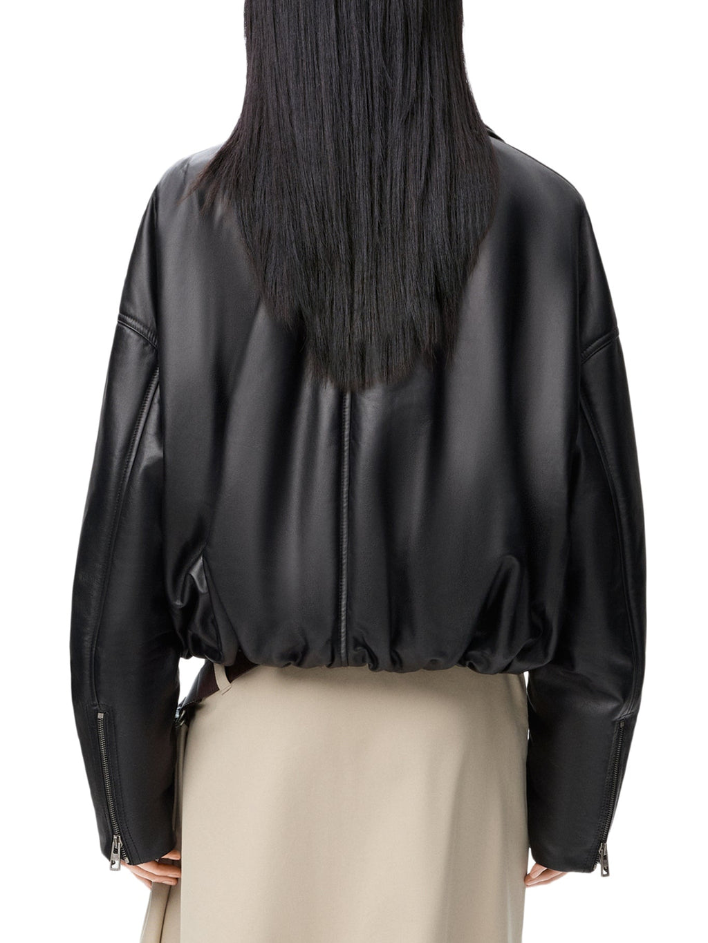 Оригінальна Lambskin Biker Jacket Loewe – збільшений вид