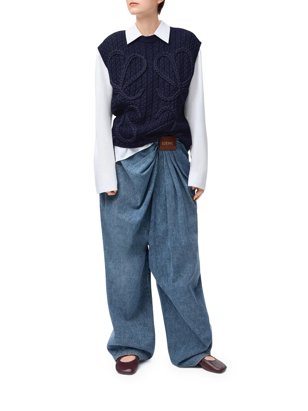 Wool Vest Loewe оригінал – Купити в Україні – вид ззаду