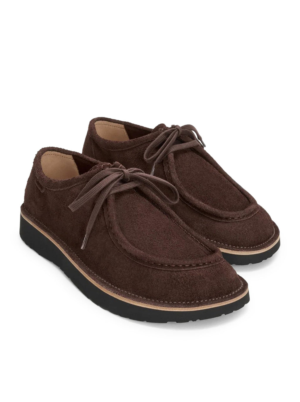 Faro Lace-Up Shoes In Suede Calfskin Loewe – Гарантія оригінальності – детальний вид