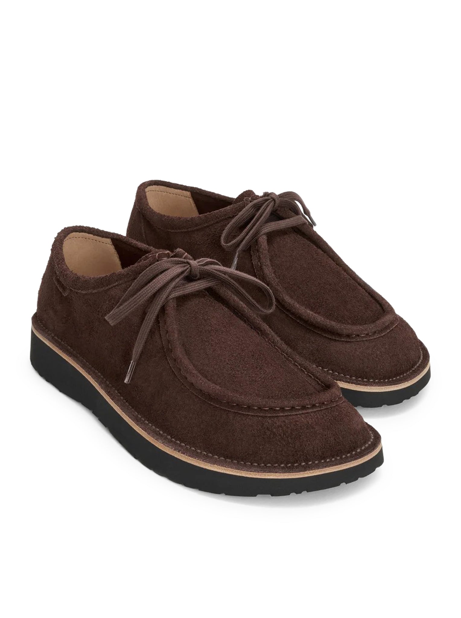 Faro Lace-Up Shoes In Suede Calfskin Loewe – Гарантія оригінальності – детальний вид
