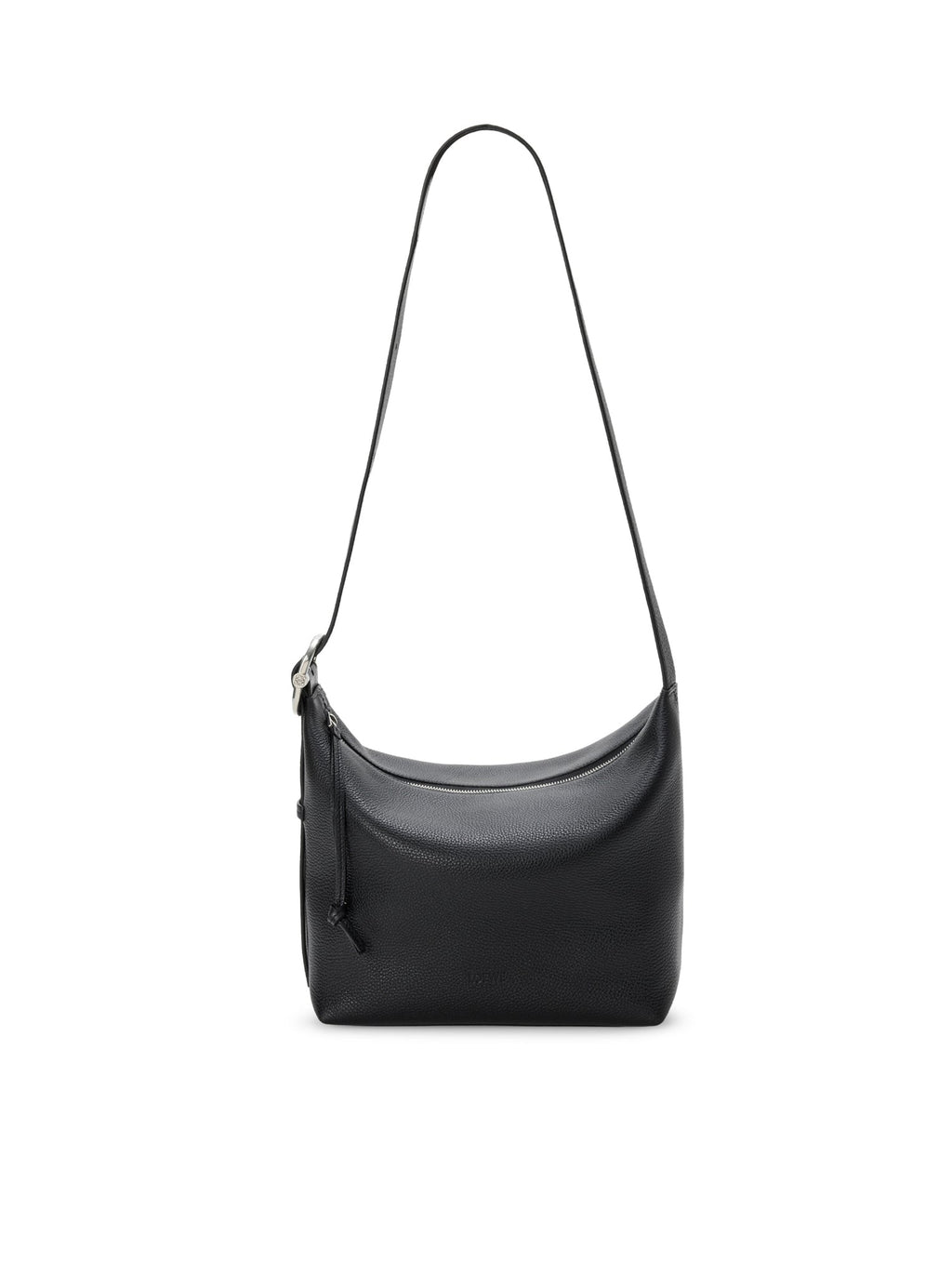 Hobo Loop Bag In Grained Calfskin Leather Loewe оригінал – Купити в Україні – боковий вид