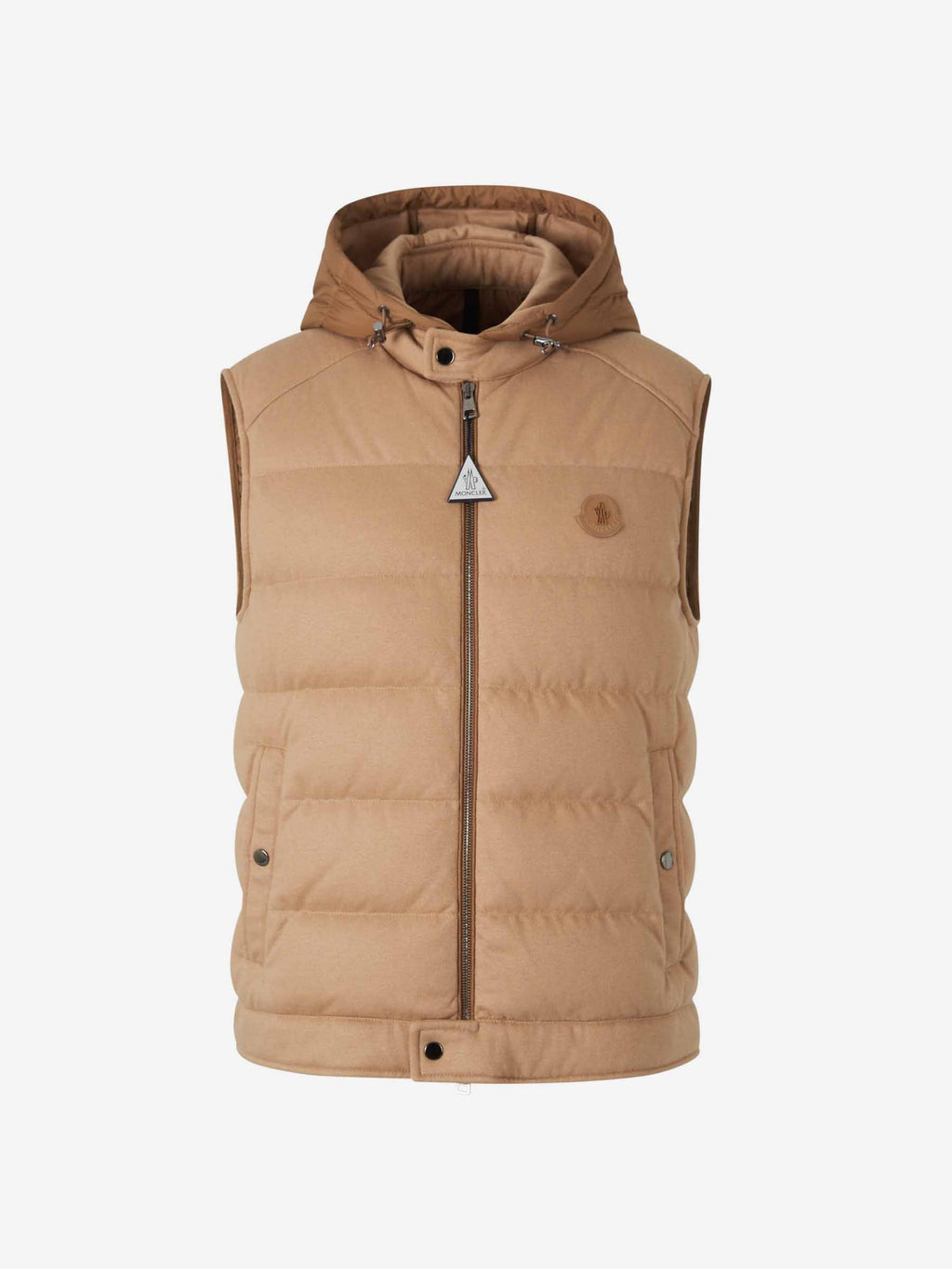 Quilted Vest With Hood Moncler – Гарантія оригінальності – боковий вид