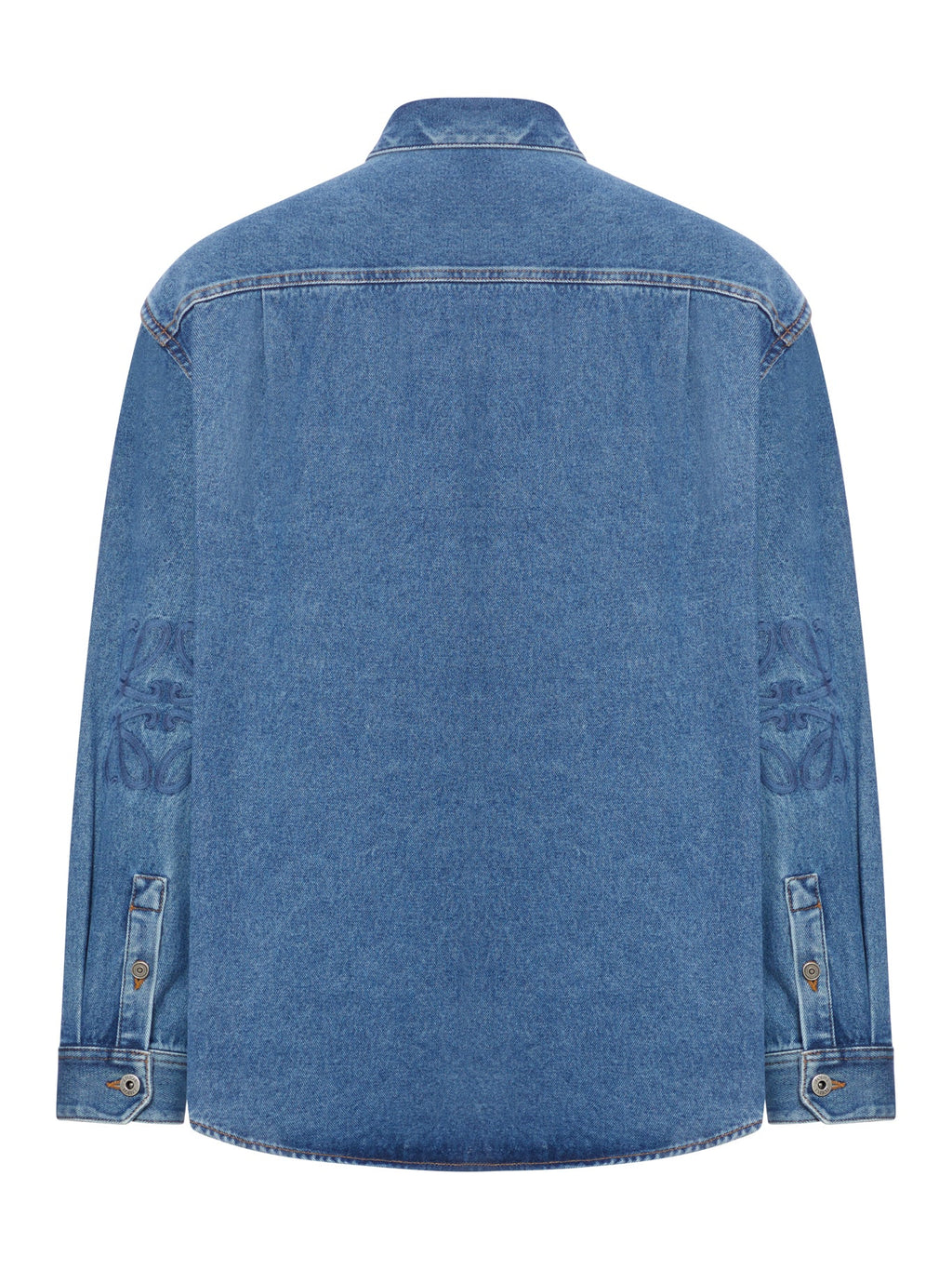 Denim Anagram Overshirt Loewe – Гарантія оригінальності – вид ззаду