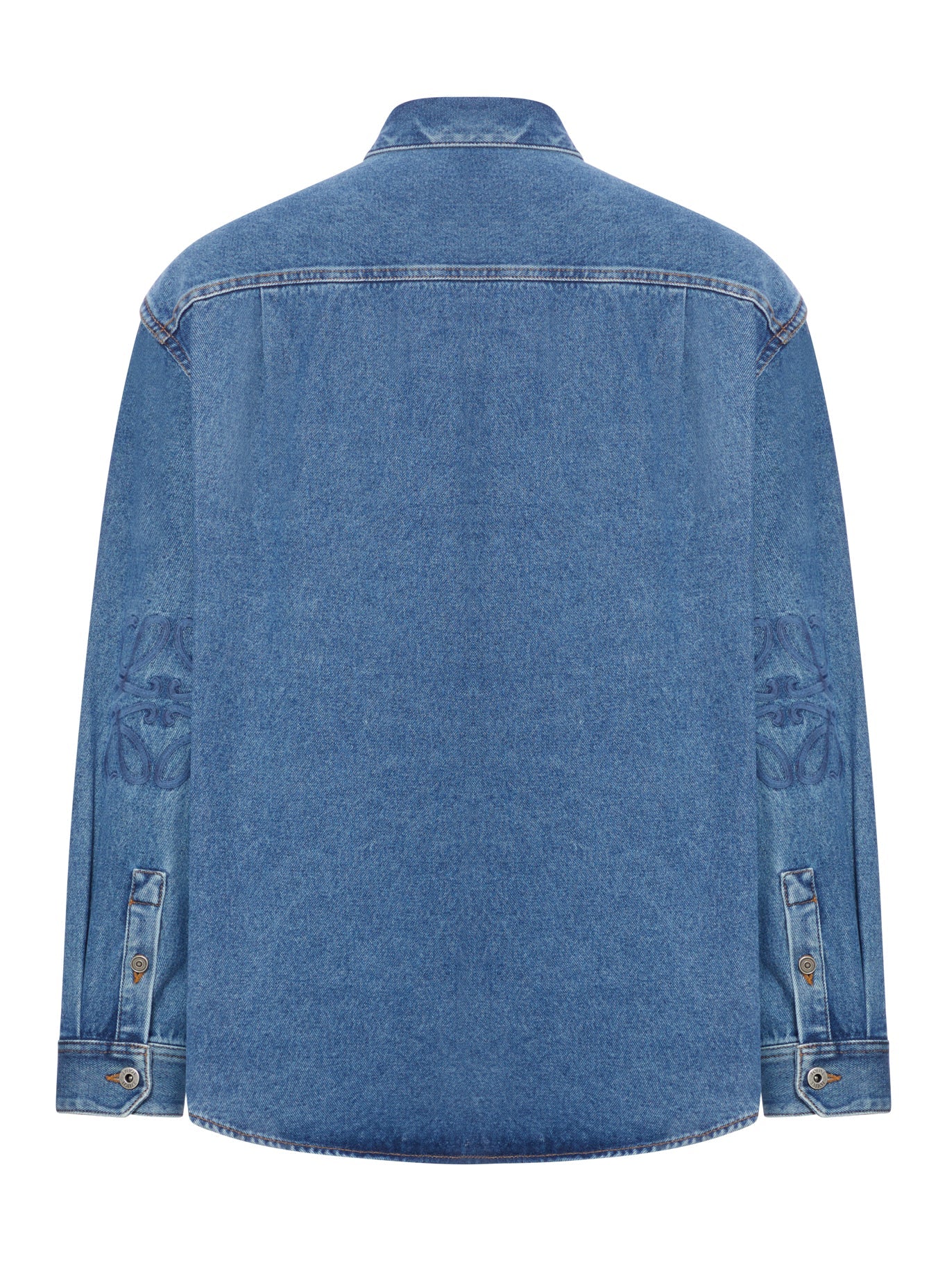 Denim Anagram Overshirt Loewe – Гарантія оригінальності – вид ззаду