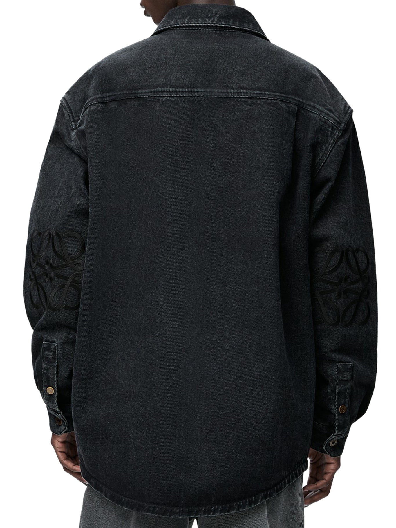 Denim Anagram Overshirt Loewe – Гарантія оригінальності – збільшений вид