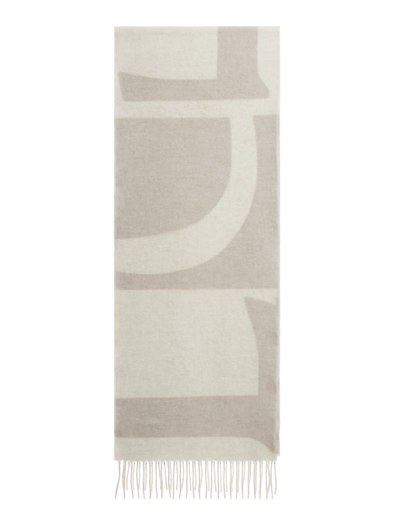 Оригінальна Cashmere Jacquard Logo Scarf Loewe – вид ззаду