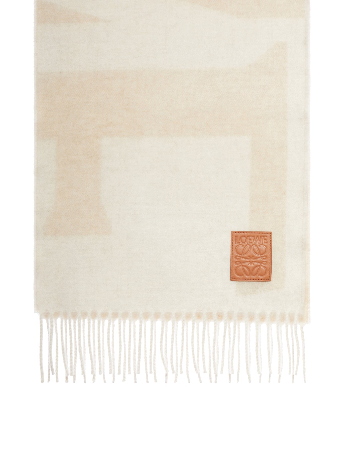 Оригінальна Cashmere Jacquard Logo Scarf Loewe – детальний вид