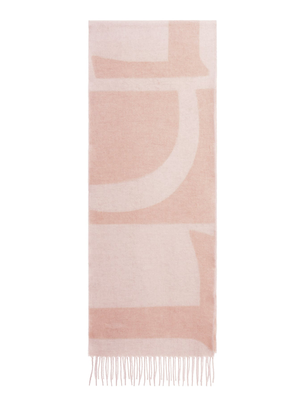 Оригінальна Cashmere Jacquard Logo Scarf Loewe – вид ззаду