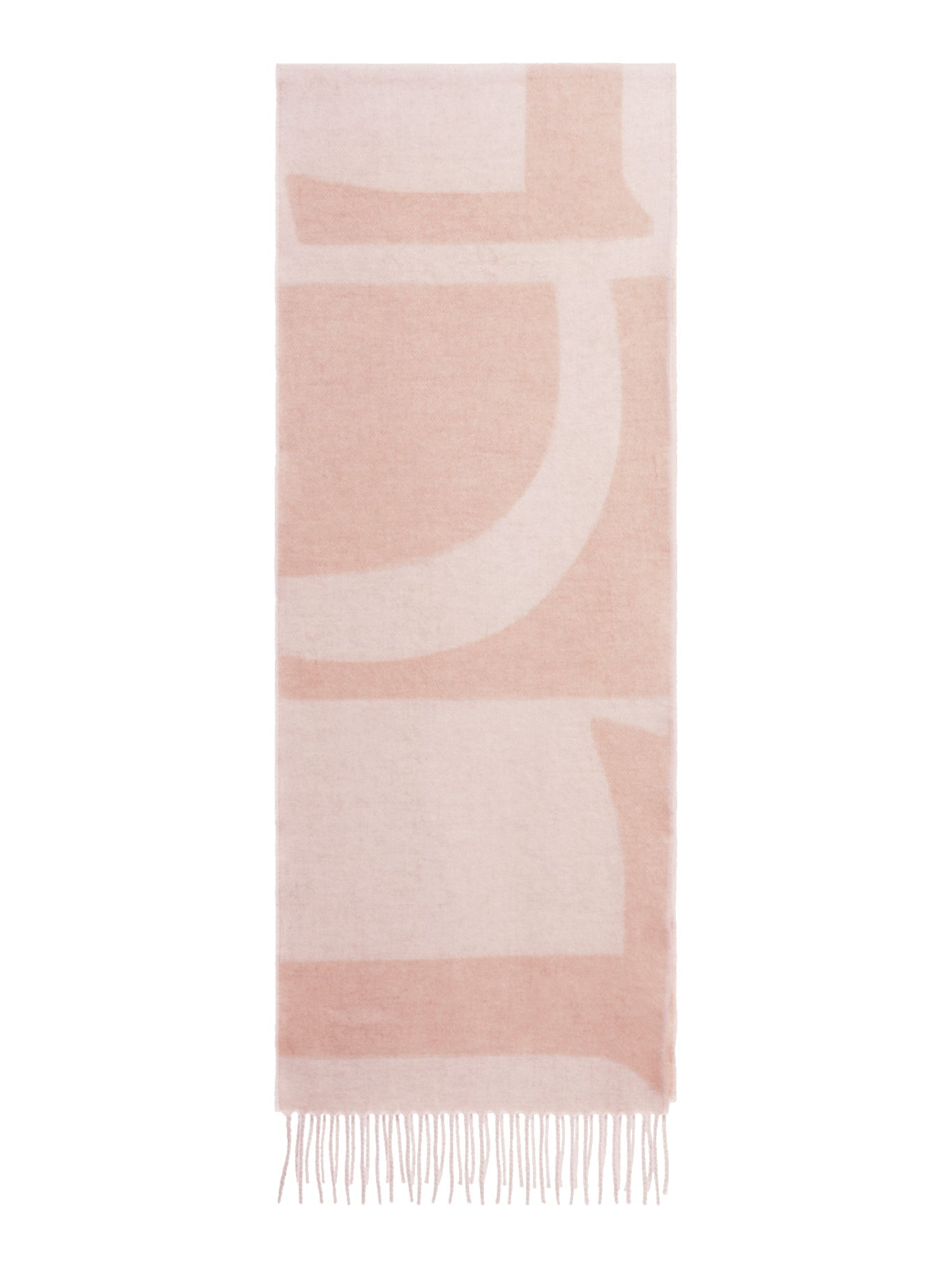 Оригінальна Cashmere Jacquard Logo Scarf Loewe – вид ззаду
