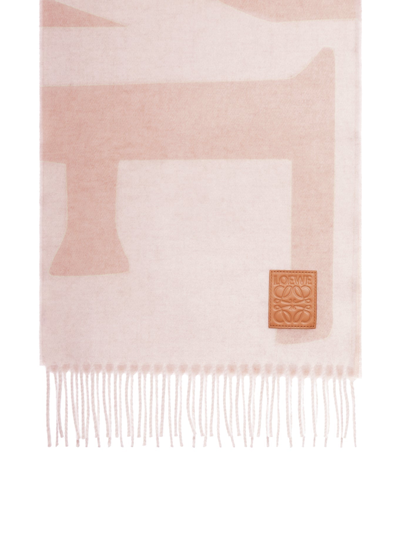 Оригінальна Cashmere Jacquard Logo Scarf Loewe – детальний вид