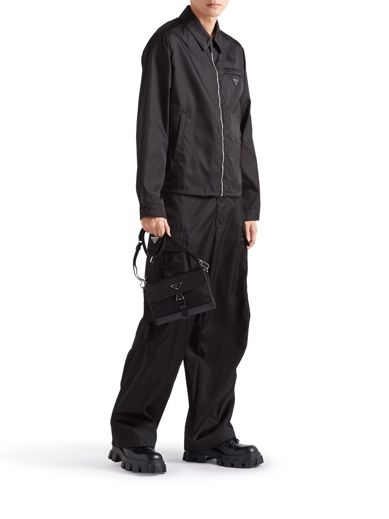 Re-Nylon Blouson Prada оригінал – Купити в Україні – вид ззаду