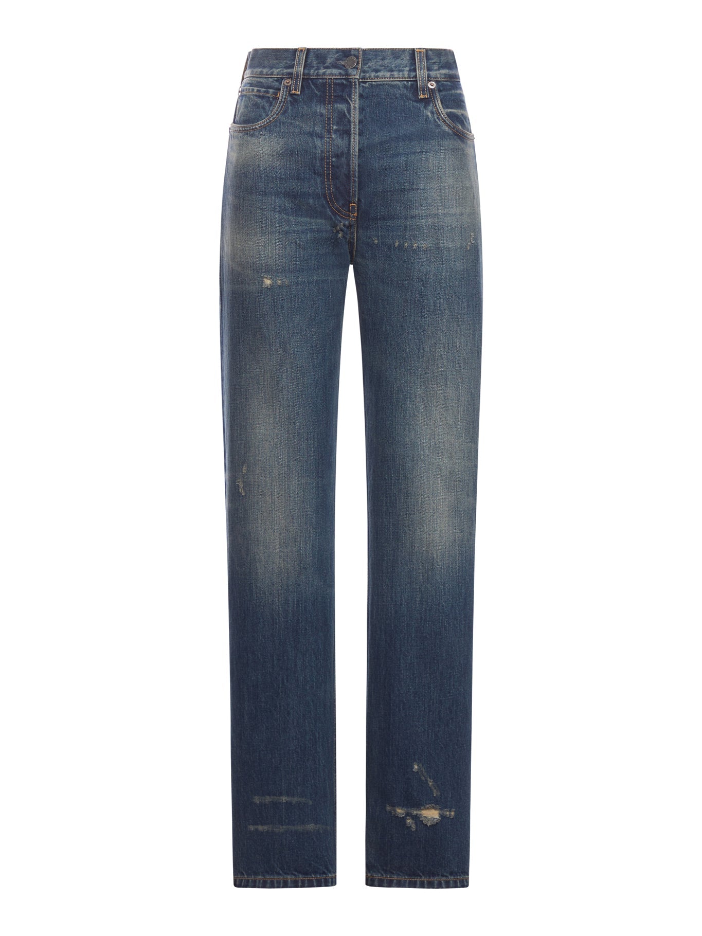 Оригінальна Vintage Wash Jeans Prada – боковий вид
