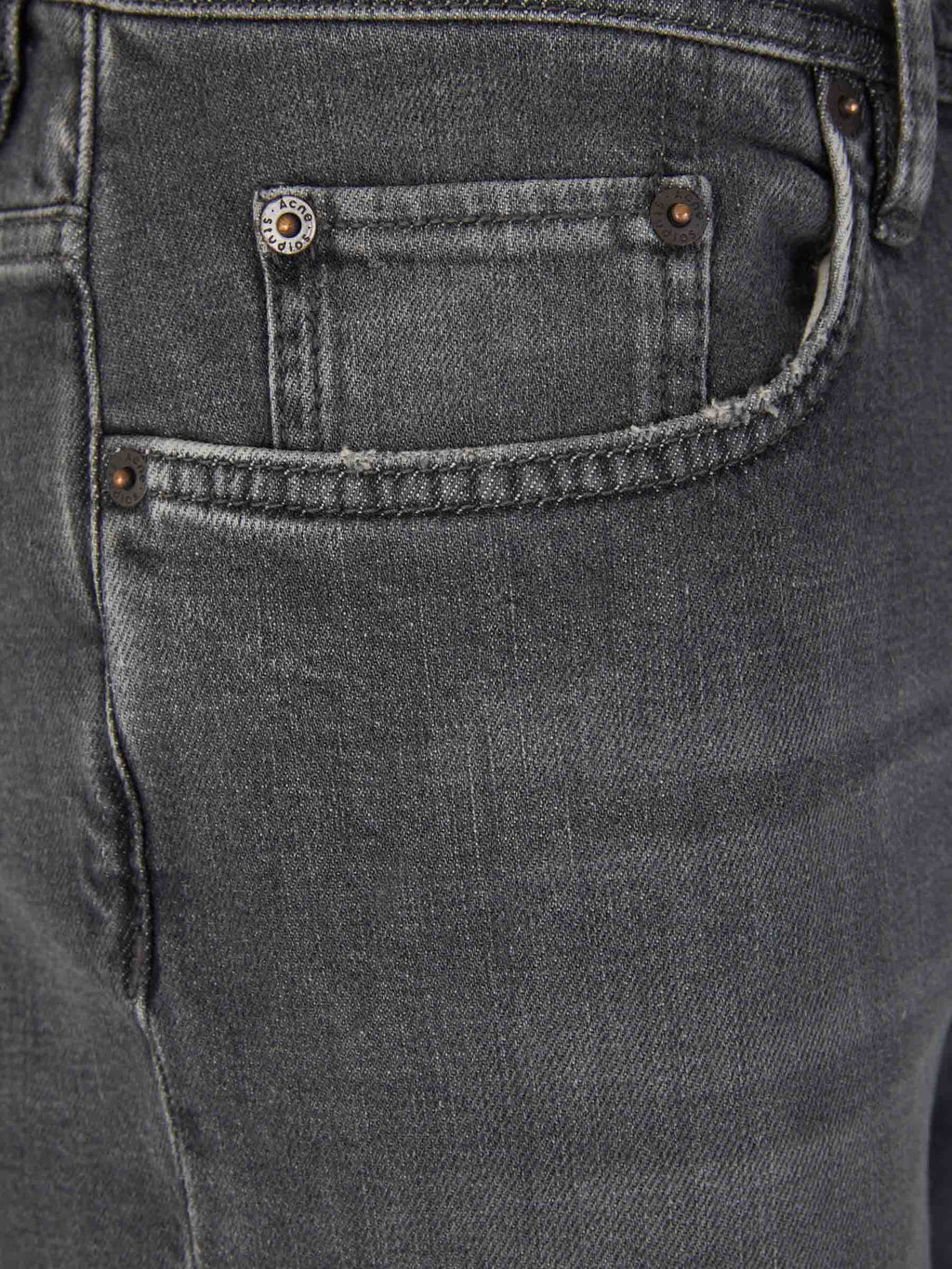 Slim Fit River Jeans Acne studios – Гарантія оригінальності – детальний вид