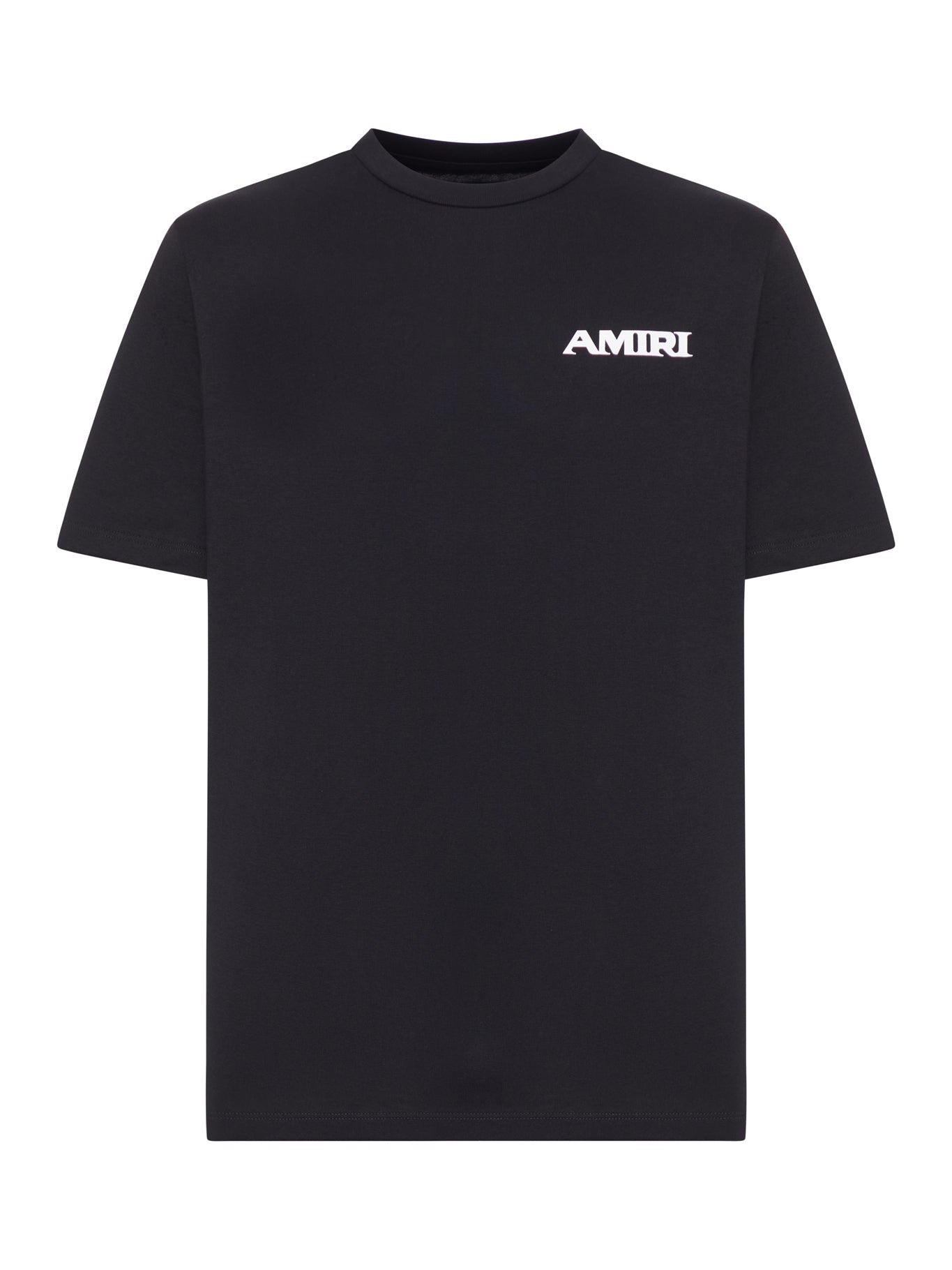Оригінальна Cotton T-Shirt With Front Logo Amiri – боковий вид