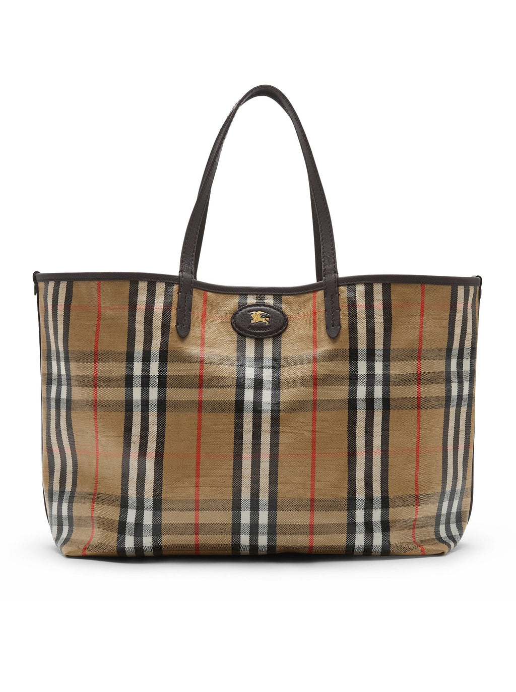 Tote Highlands Media Burberry – Гарантія оригінальності – боковий вид