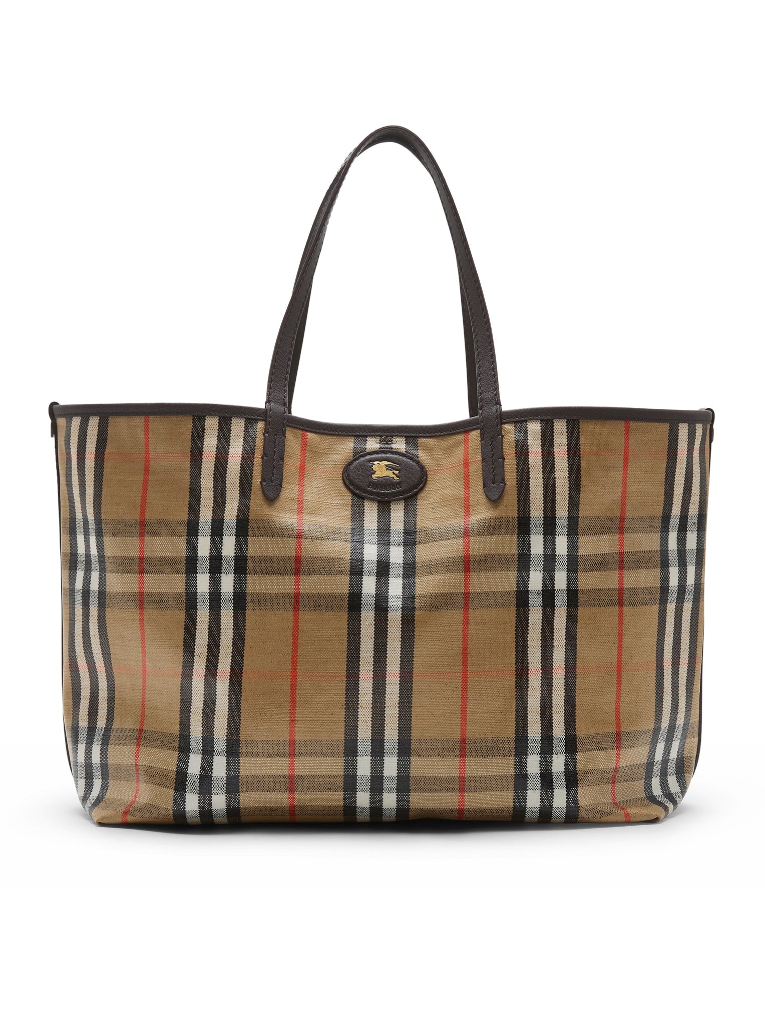 Tote Highlands Media Burberry – Гарантія оригінальності – боковий вид