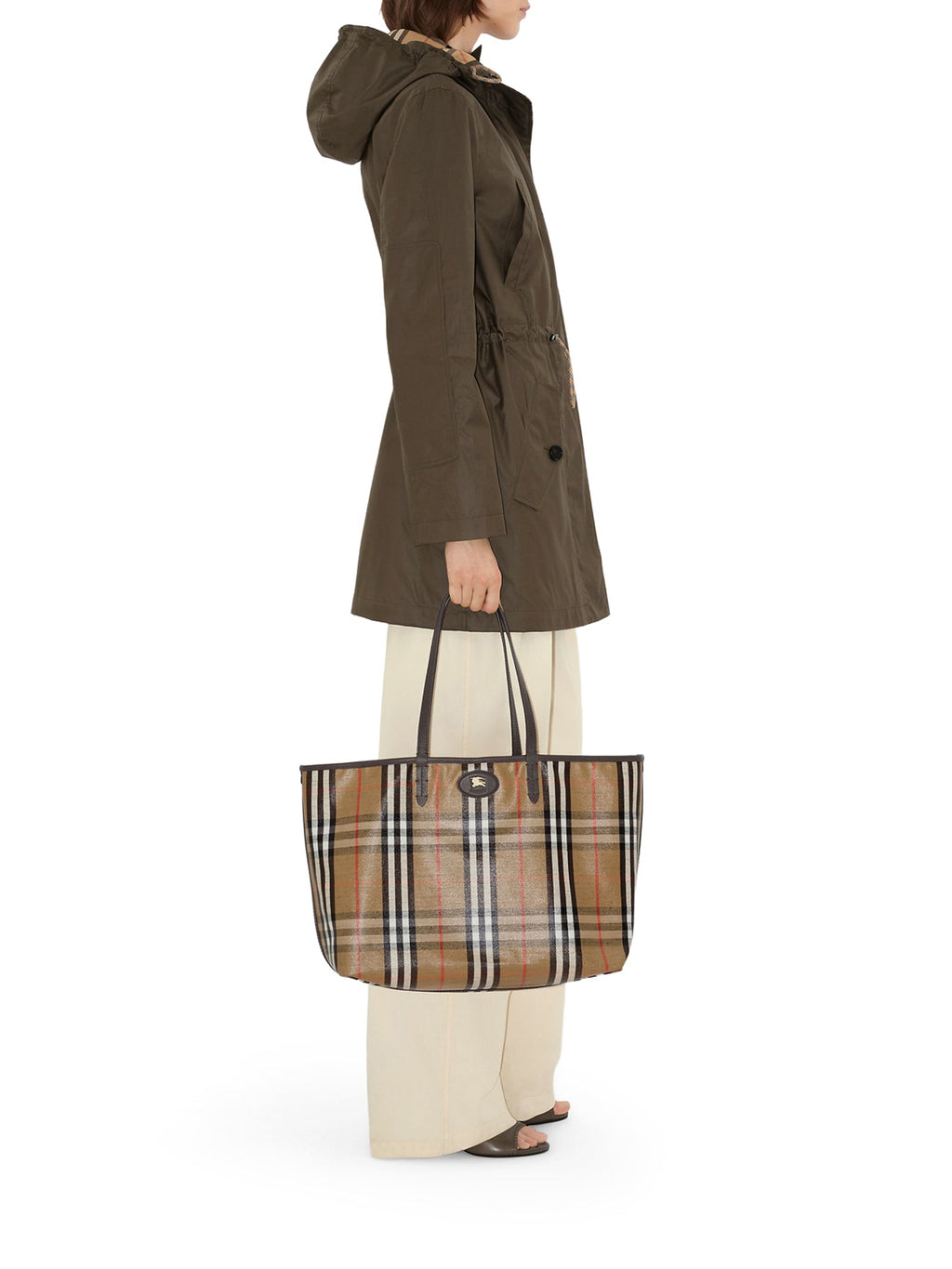Tote Highlands Media Burberry – Гарантія оригінальності – детальний вид