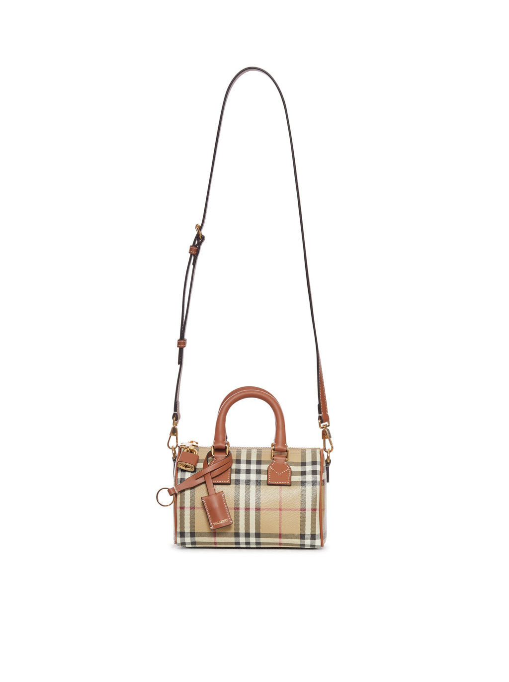 Mini Check Bowling Bag Burberry – Гарантія оригінальності – збільшений вид