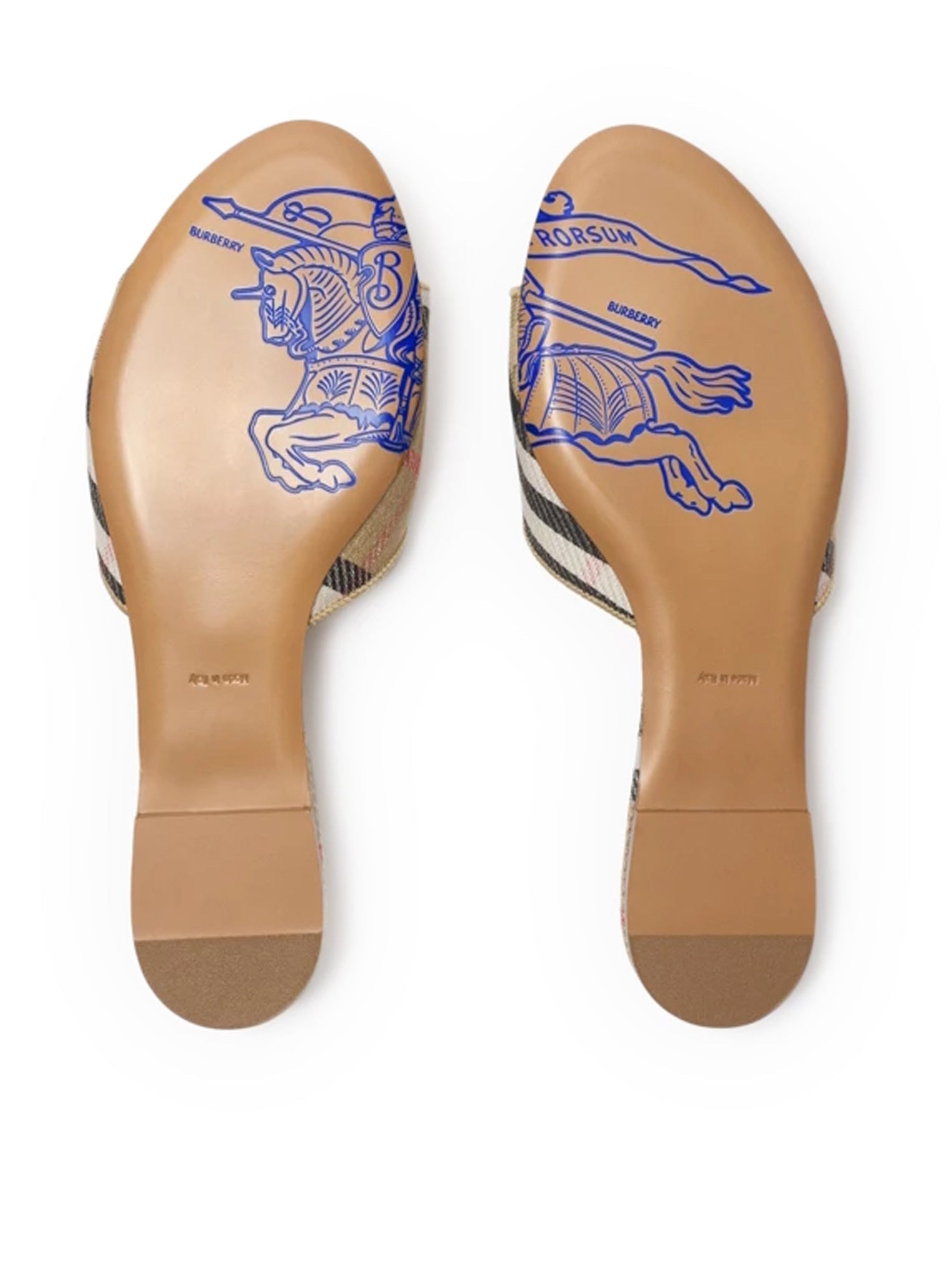 Оригінальна Sloane Check Slippers Burberry – вид 6