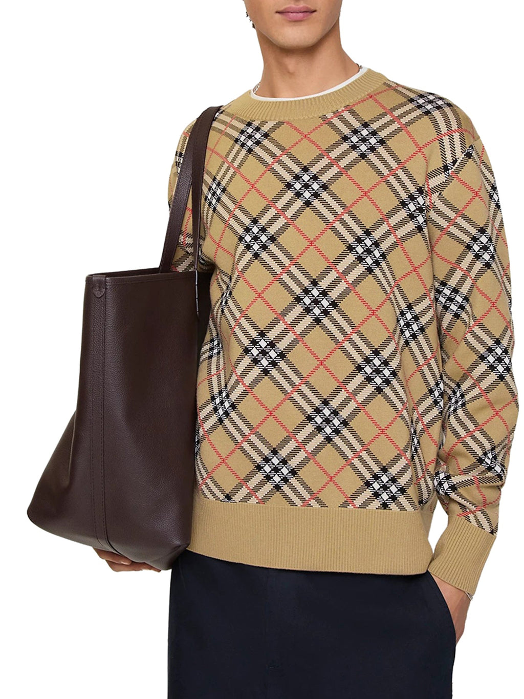 Burberry Knitwear оригінал | Швидка доставка Україна – вид ззаду