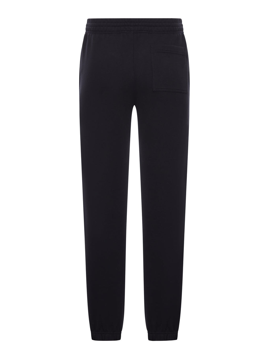 Cotton Jogging Trousers With Logo Burberry – Гарантія оригінальності – вид ззаду