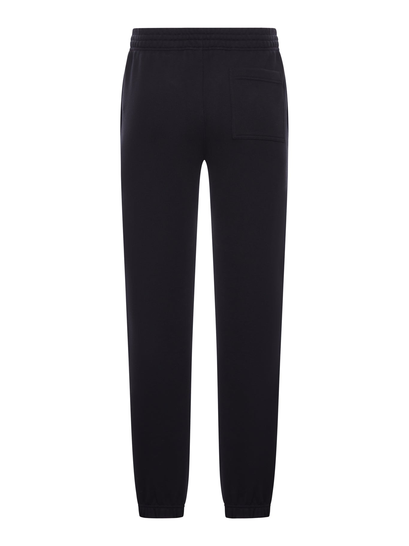 Cotton Jogging Trousers With Logo Burberry – Гарантія оригінальності – вид ззаду