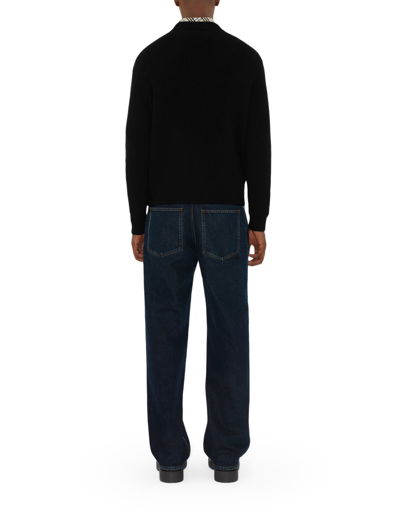 Оригінальна Wool And Cashmere Pullover With Ekd Burberry – детальний вид