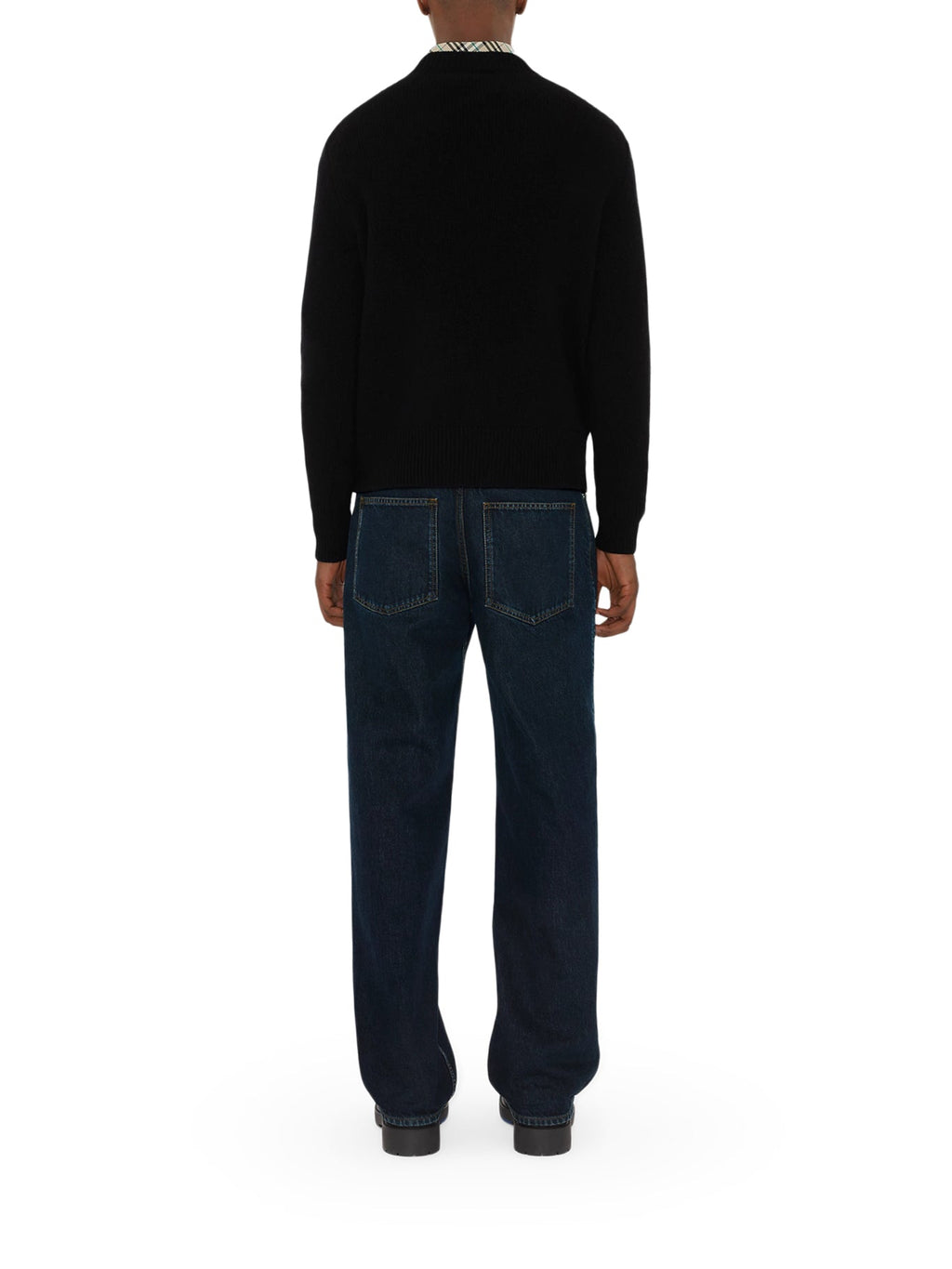 Оригінальна Wool And Cashmere Pullover With Ekd Burberry – детальний вид