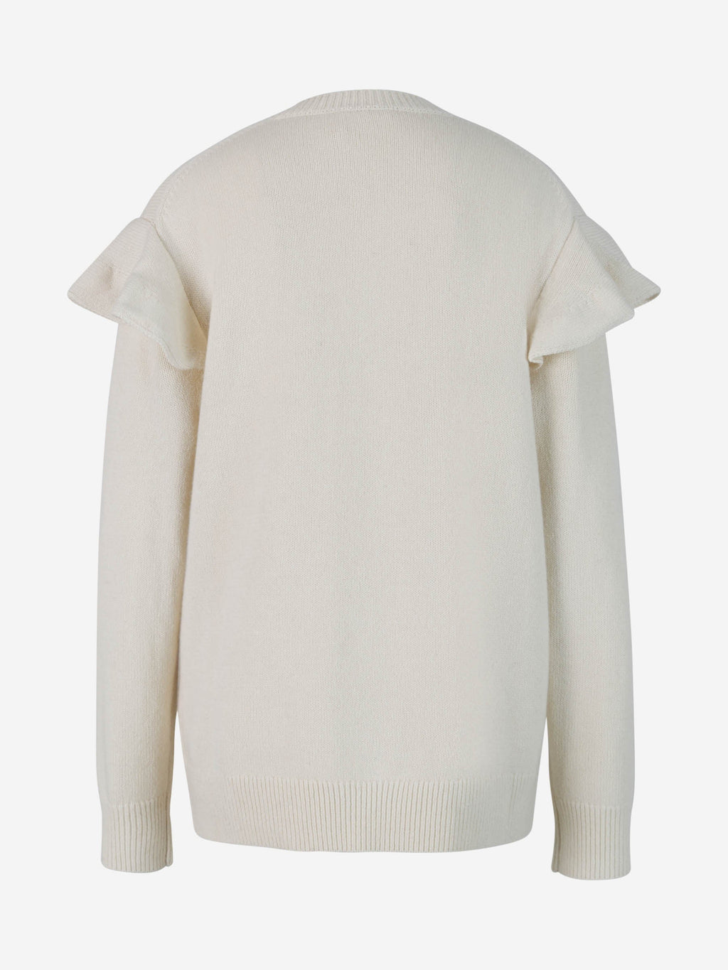 Cashmere Ruffled Sweater Chloe оригінал – Купити в Україні – вид ззаду