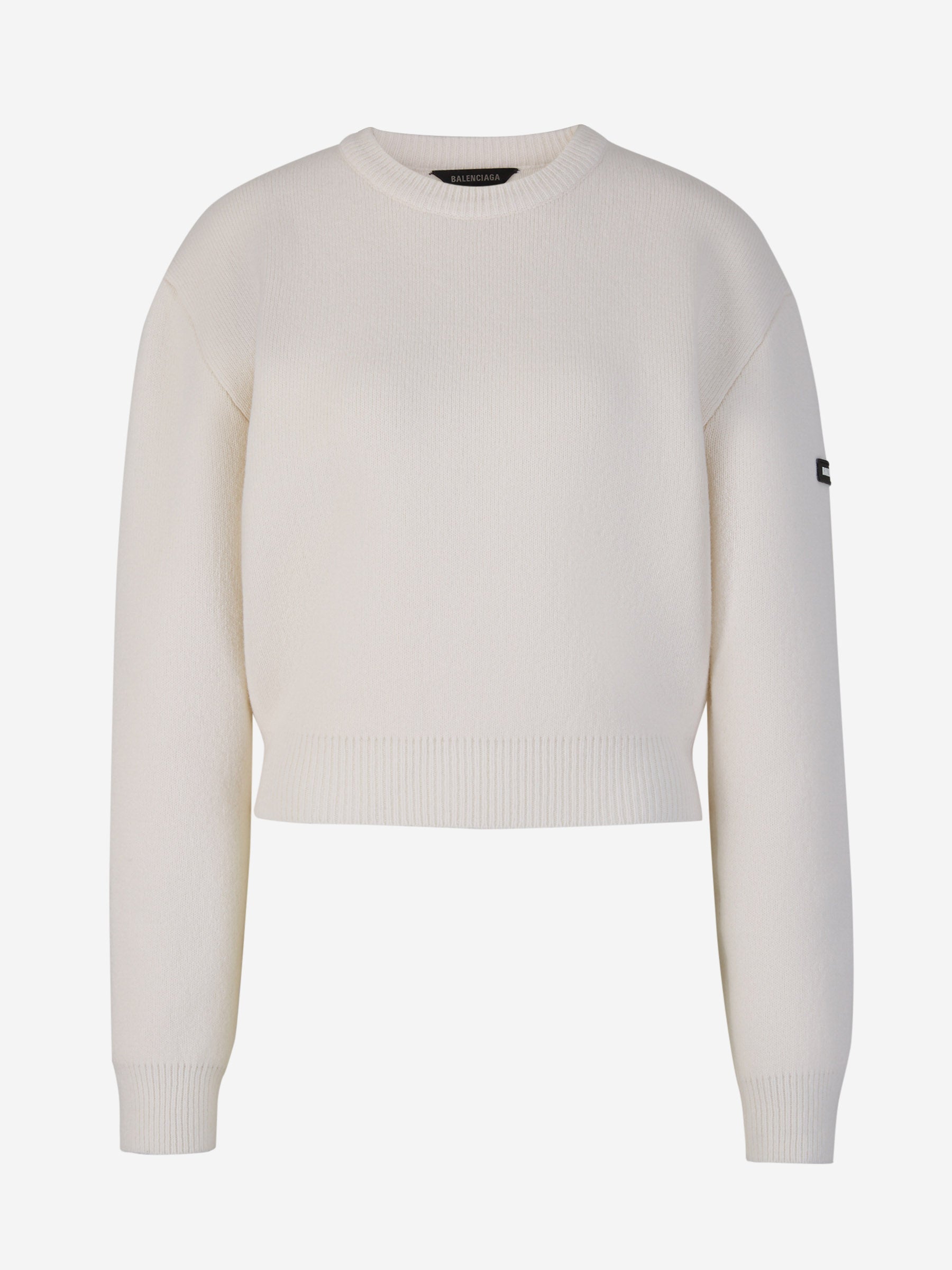 Оригінальна Knitted Wool Sweater Balenciaga – боковий вид