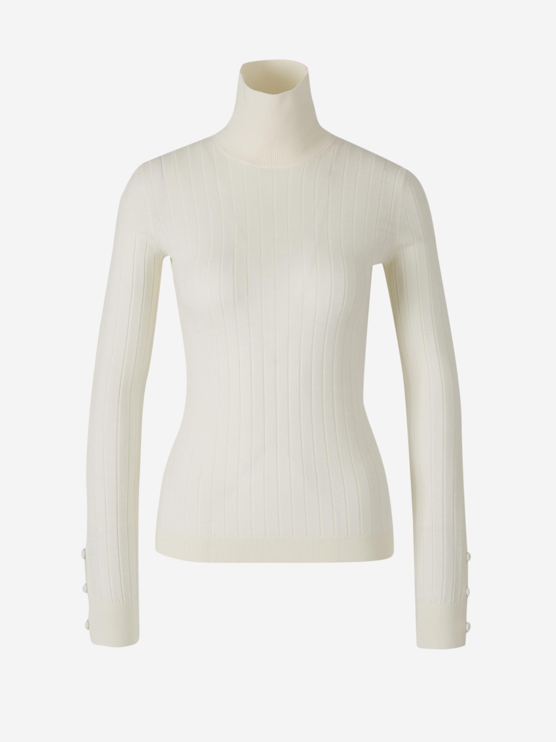 Оригінальна Wool Knitted Sweater Moncler – боковий вид - MONCLER